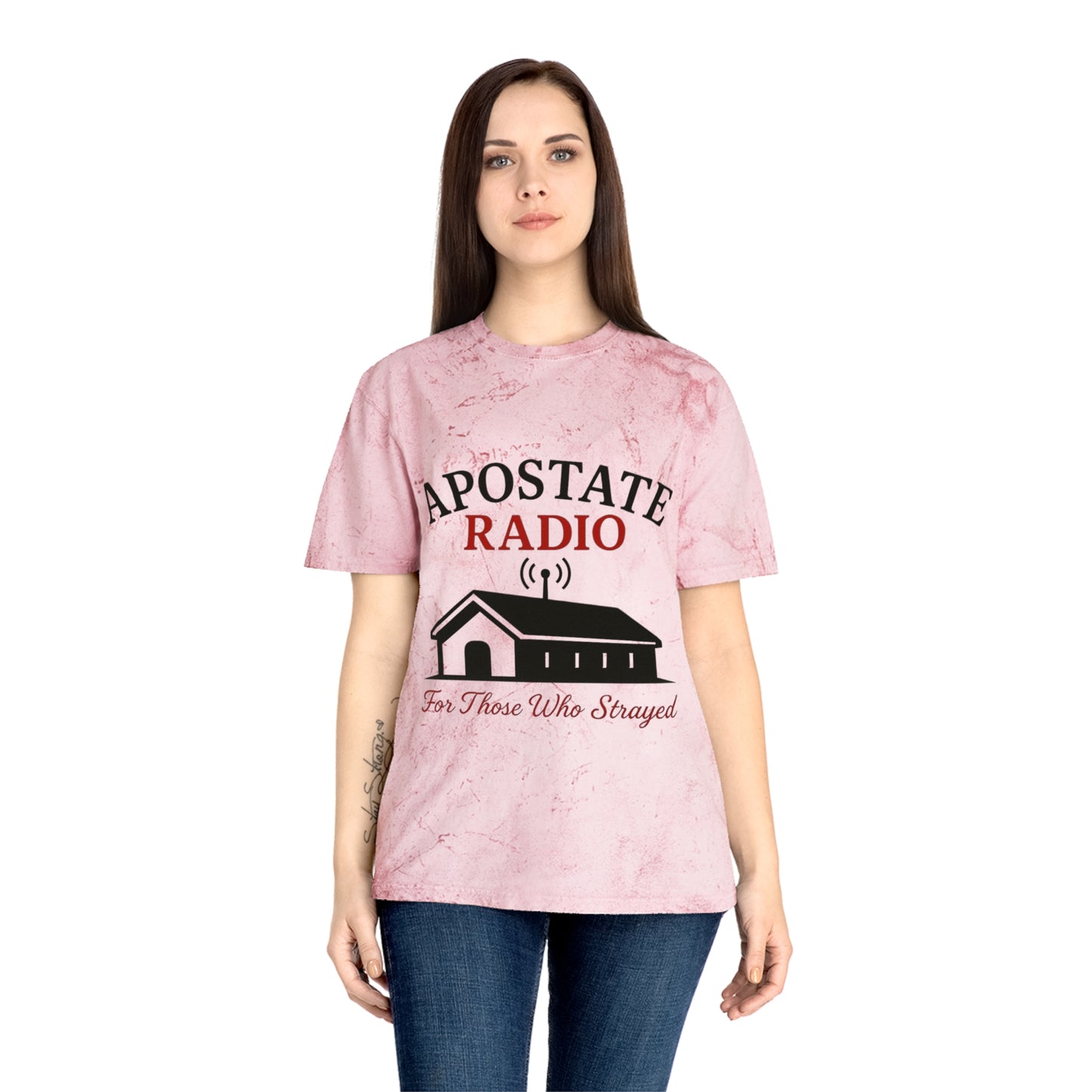 Apostate Radio Unisex Color Blast T-Shirt - For Those Who Stayed