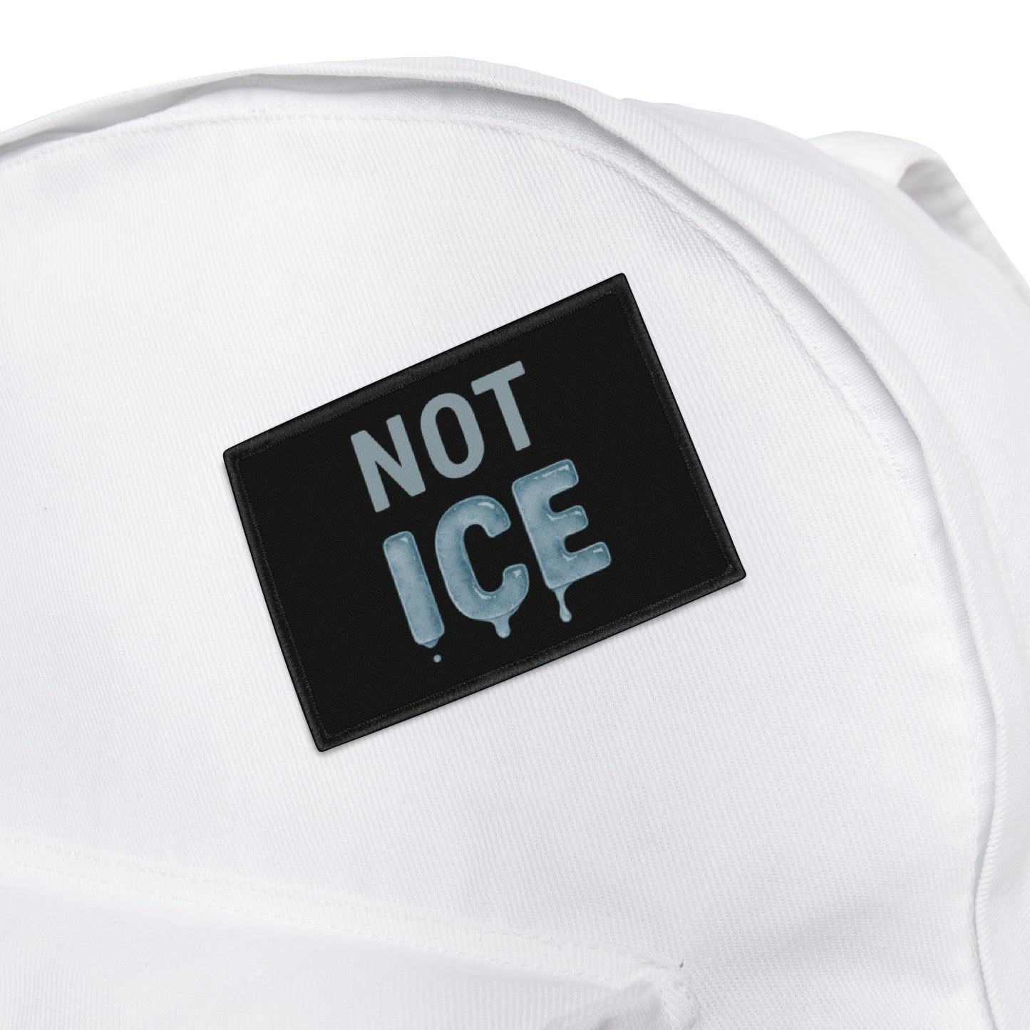 Iron-On Patches - Not ICE Political Activism Patch