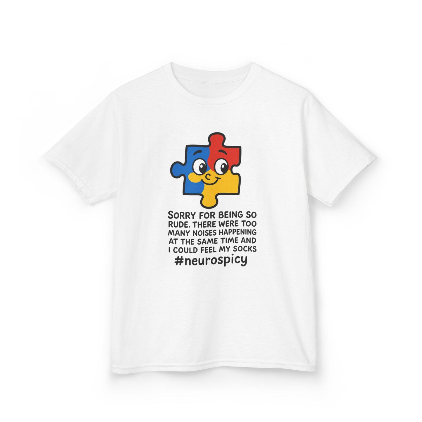 Kids T-Shirt #neurospicy autism
