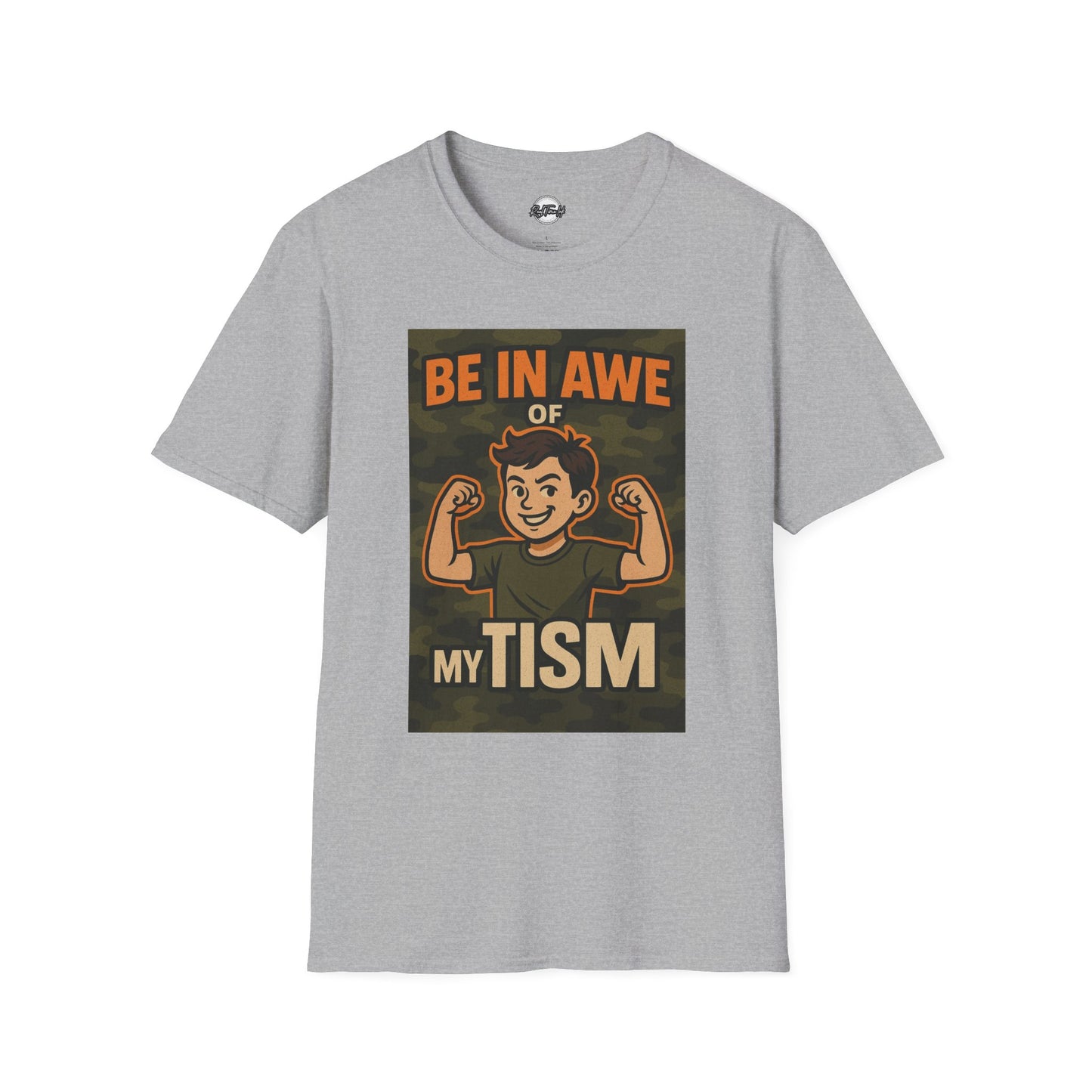 Be in Awe of My TISM Unisex Softstyle T-Shirt - Inspirational Graphic Tee for Kids and Adults
