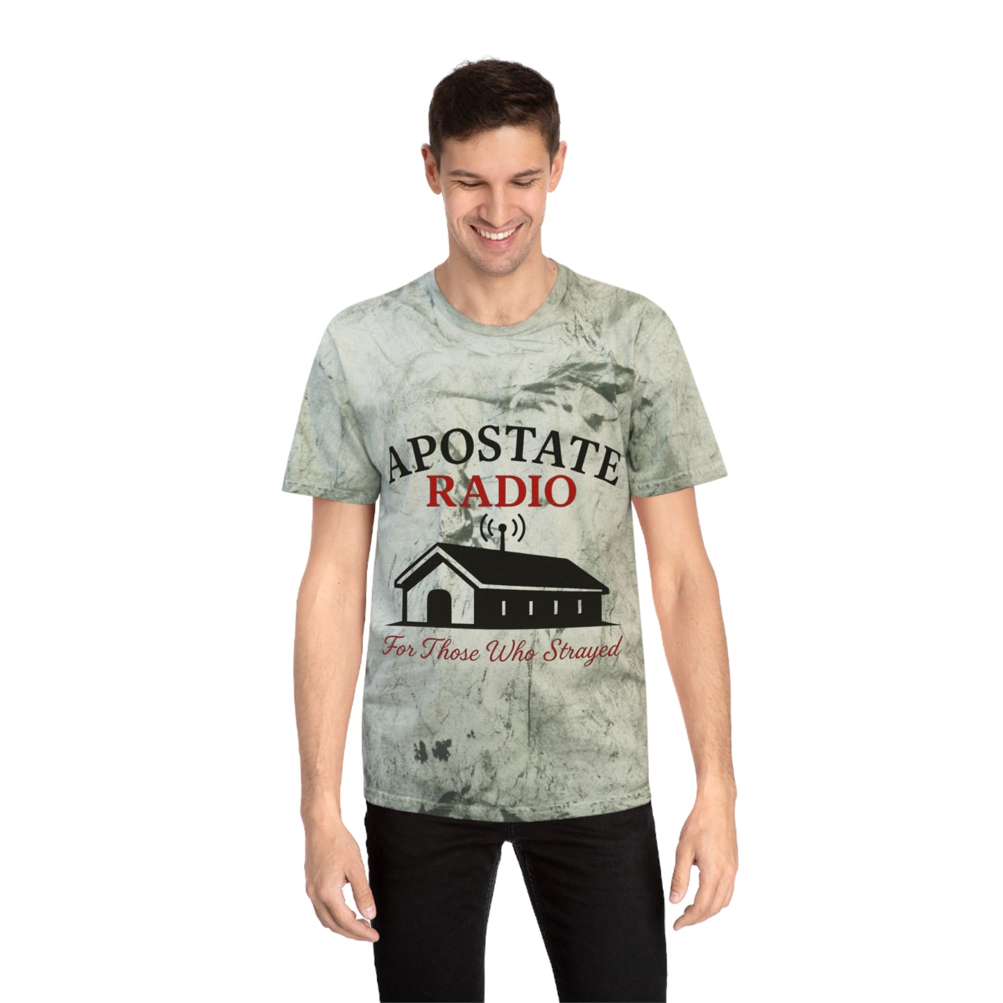Apostate Radio Unisex Color Blast T-Shirt - For Those Who Stayed