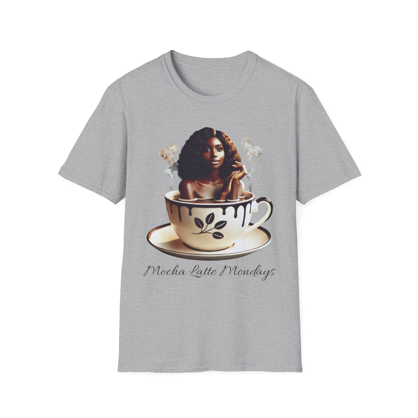 Women's Tee - Mocha Latte Mondays Stylish Coffee Lover Shirt
