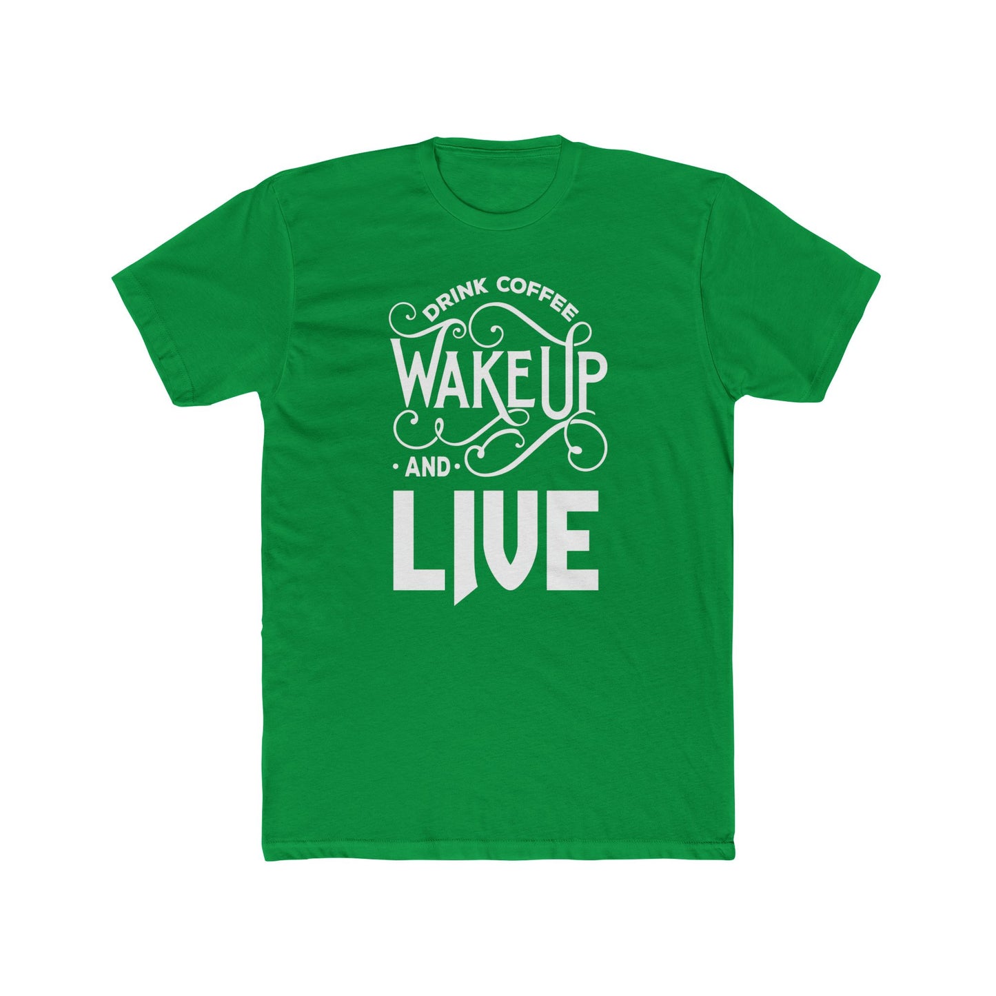 Coffee Lover Tee - Unisex Cotton Crew