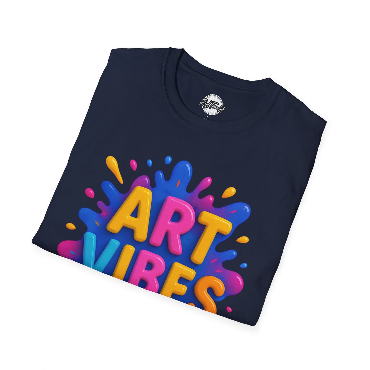 Colorful Art Vibes Unisex T-Shirt, Artistic Tee, Trendy Graphic Shirt, Creative Apparel, Gift for Artists, Summer Fashion