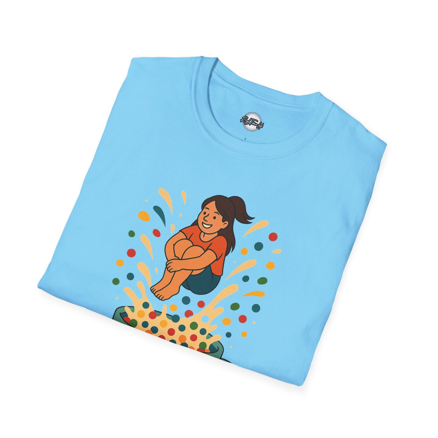 Dive Into Inclusion Unisex Softstyle T-Shirt - Fun & Inclusive Design for Every Occasion