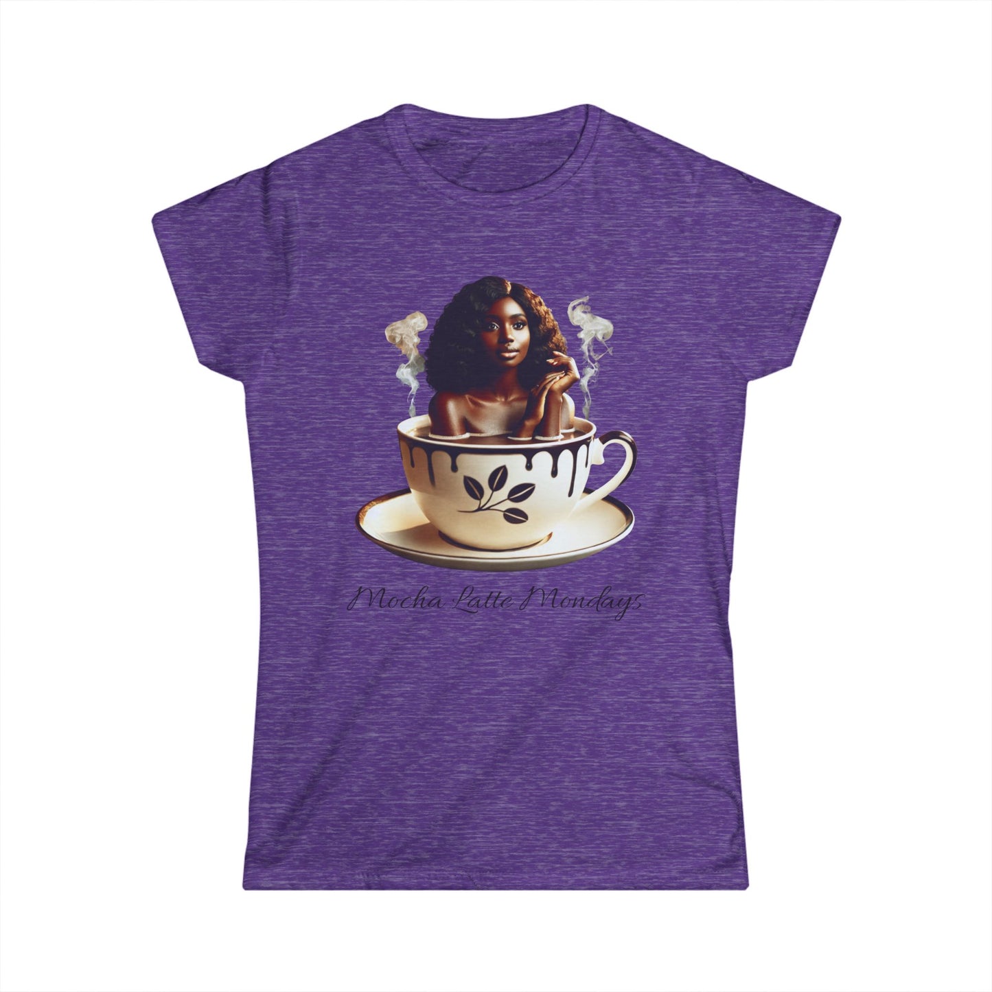 Women's Tee - Mocha Latte Mondays Stylish Coffee Lover Shirt
