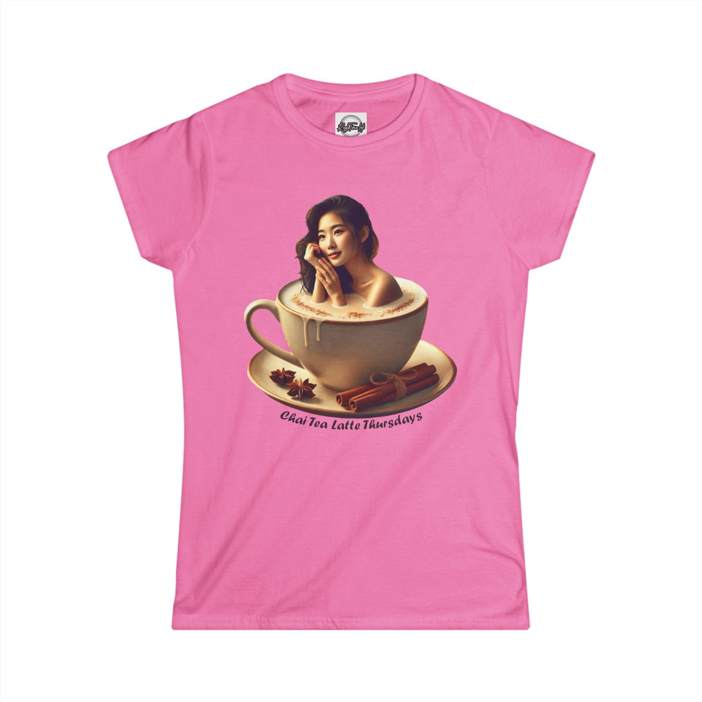 Women's Tee - Chai Tea Latte Thursdays Print