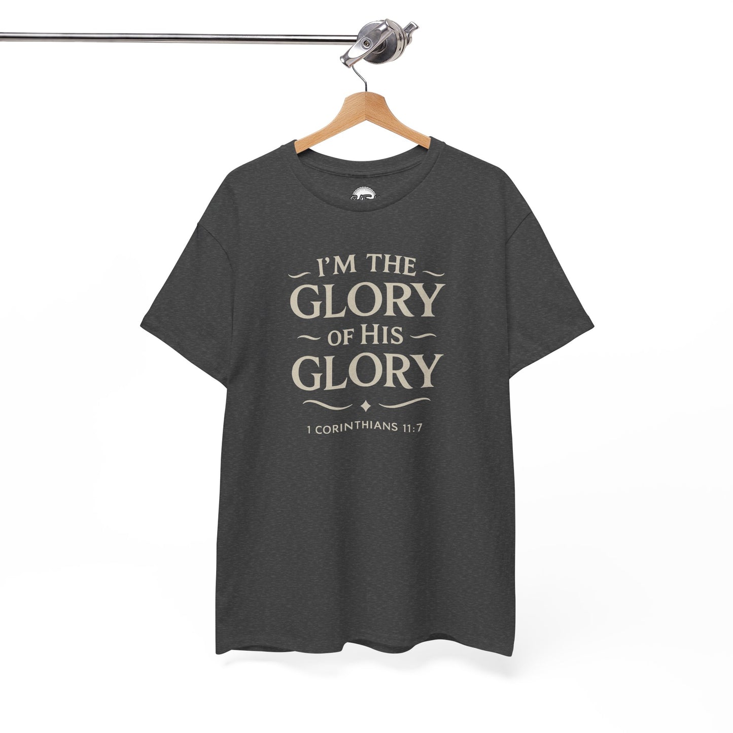 Faith-Inspired Heavy Cotton Tee, Inspirational Shirt, Christian Apparel, Gift for Believers, Spiritual Motivation Tee