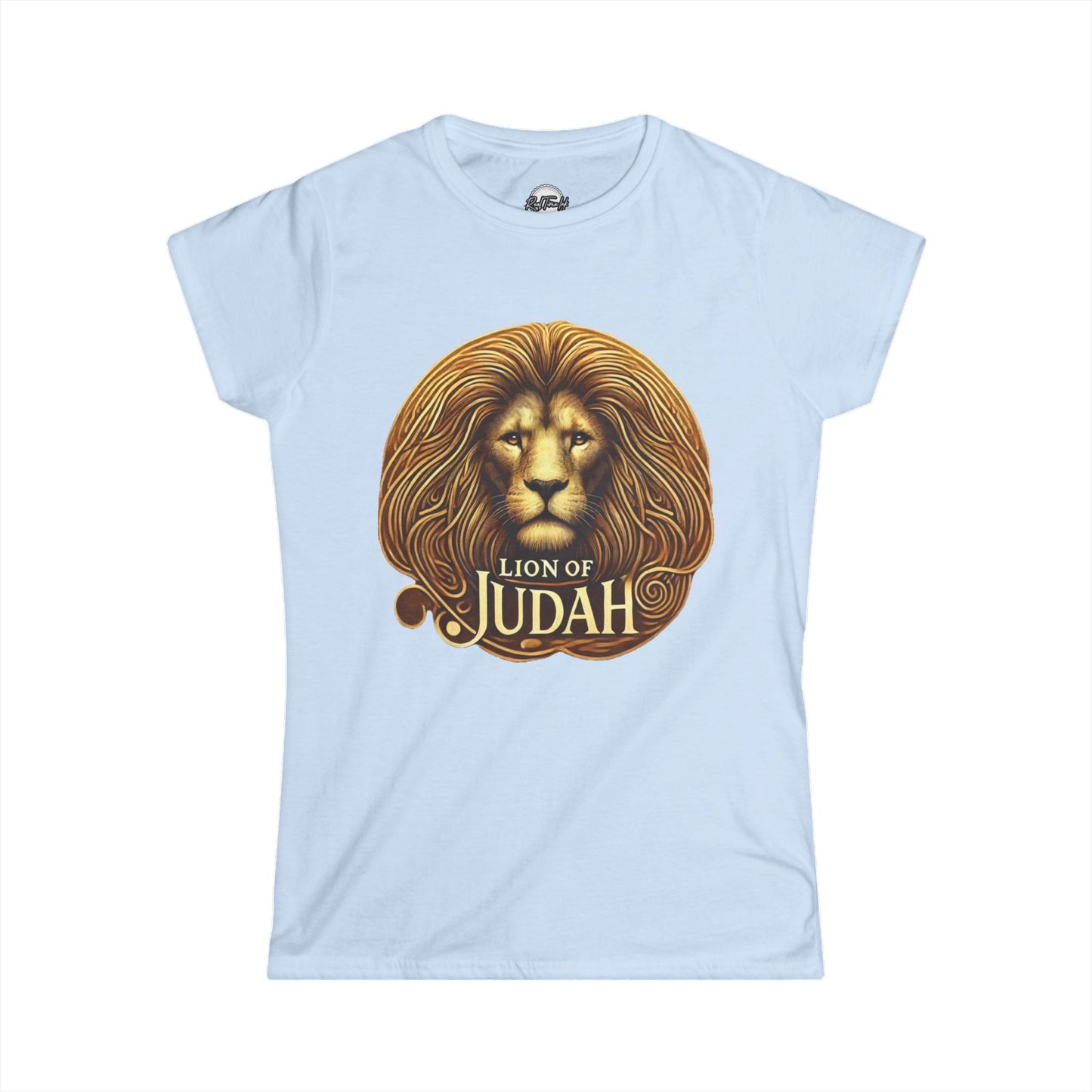 Lion of Judah Women's Softstyle Tee - Faith-Inspired Graphic T-Shirt
