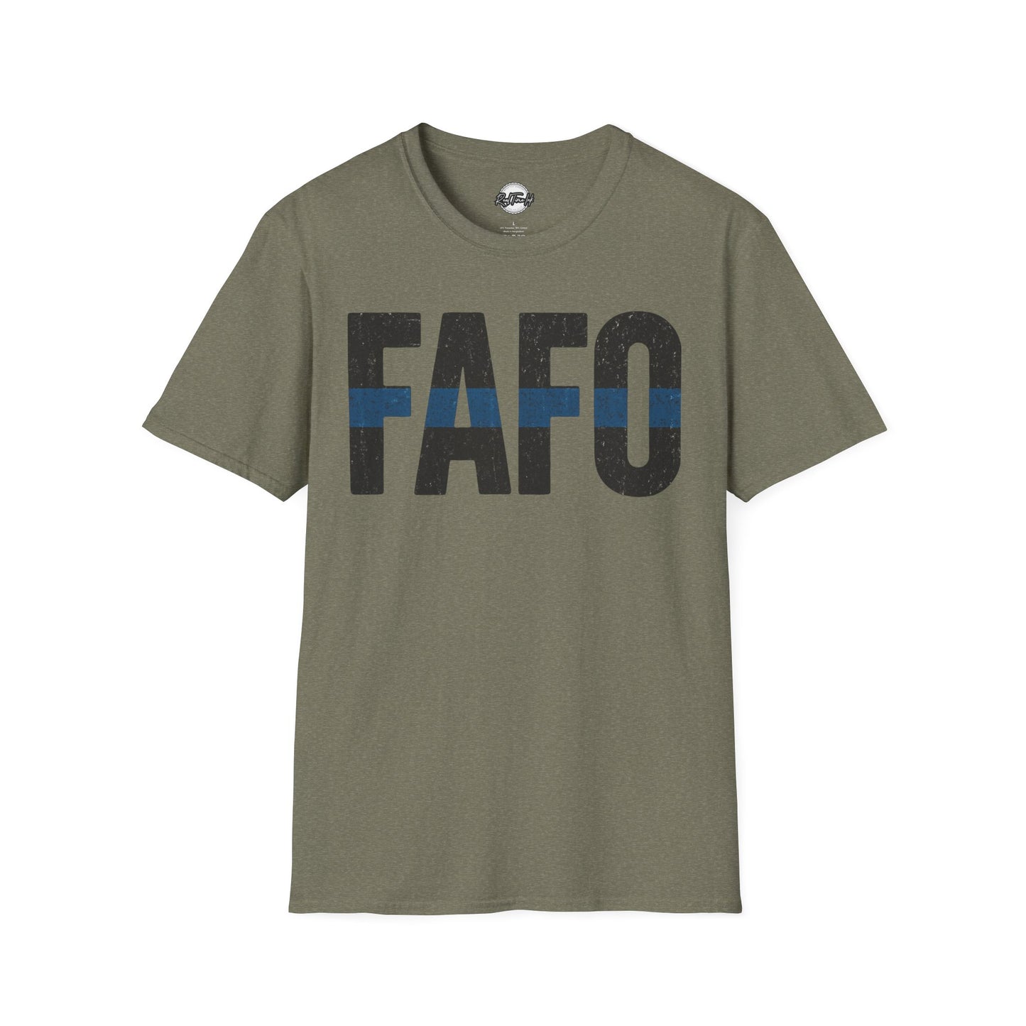 FAFO Unisex Softstyle T-Shirt - Motivational Shirt, Casual Wear, Gift for Friends, Comfortable Tee, Everyday Outfit