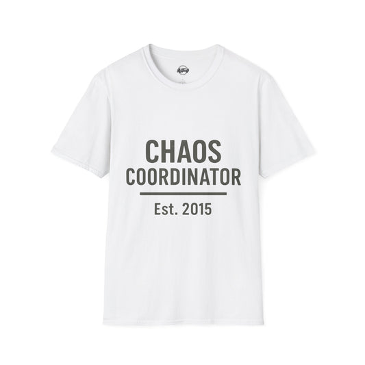 Chaos Coordinator Unisex Softstyle T-Shirt - Funny Gift for Coordinators & Event Planners