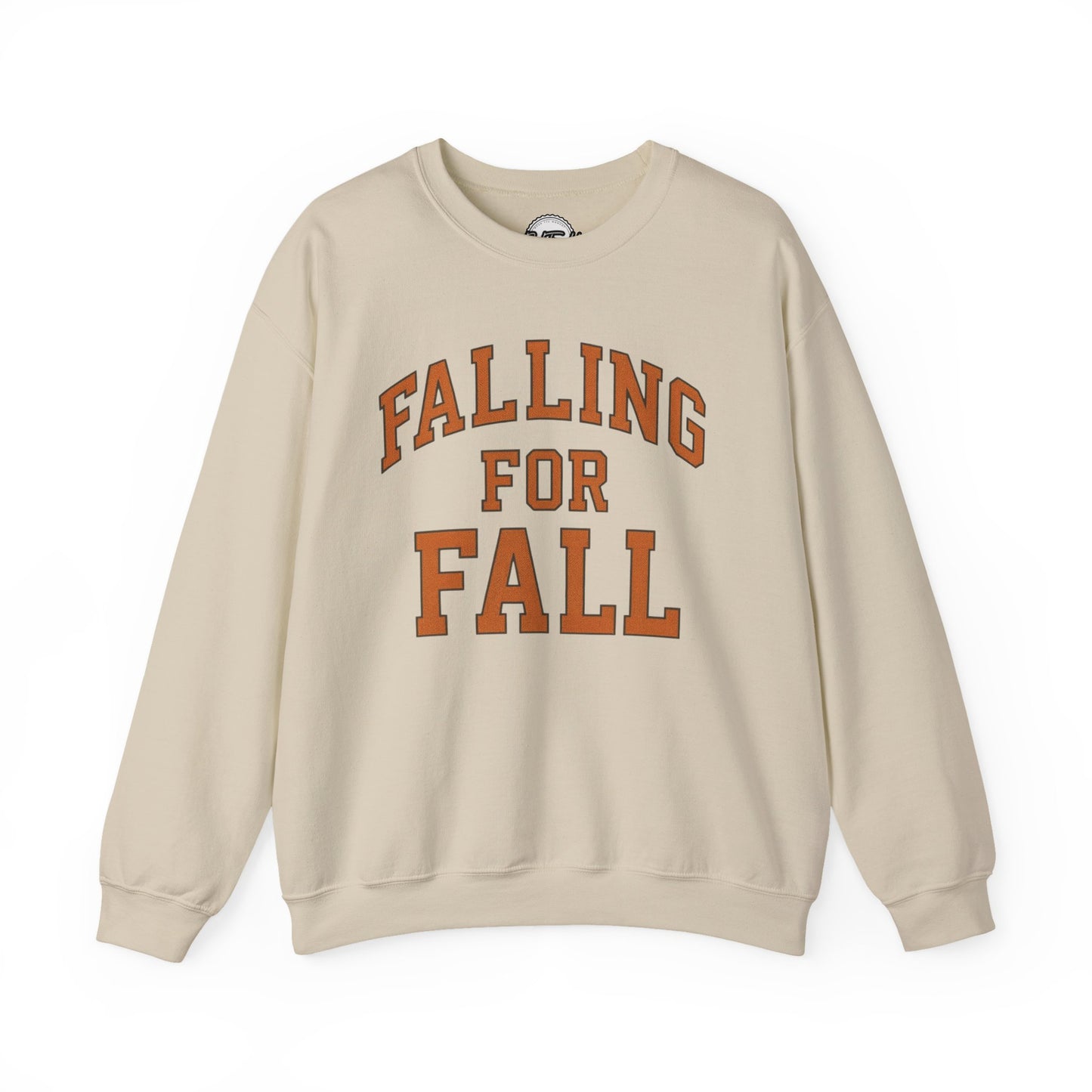 Falling for Fall Sweatshirt | Cozy Unisex Crewneck for Autumn, Seasonal Fashion, Fall Chill, Thanksgiving, Gifts