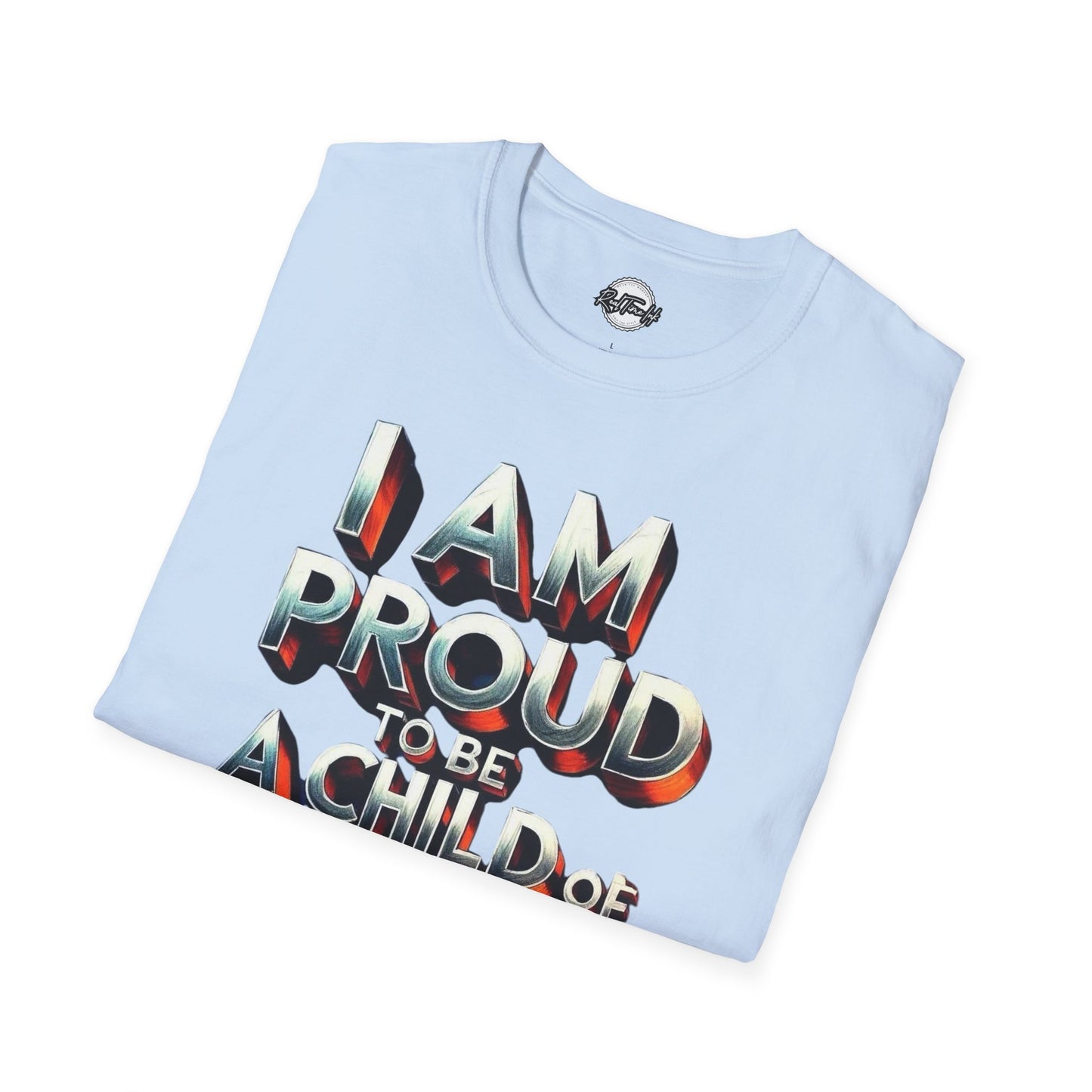 Proud Child of God T-Shirt, Faith-Based Casual Wear, Christian Gift, Unisex Tee, Spiritual Apparel
