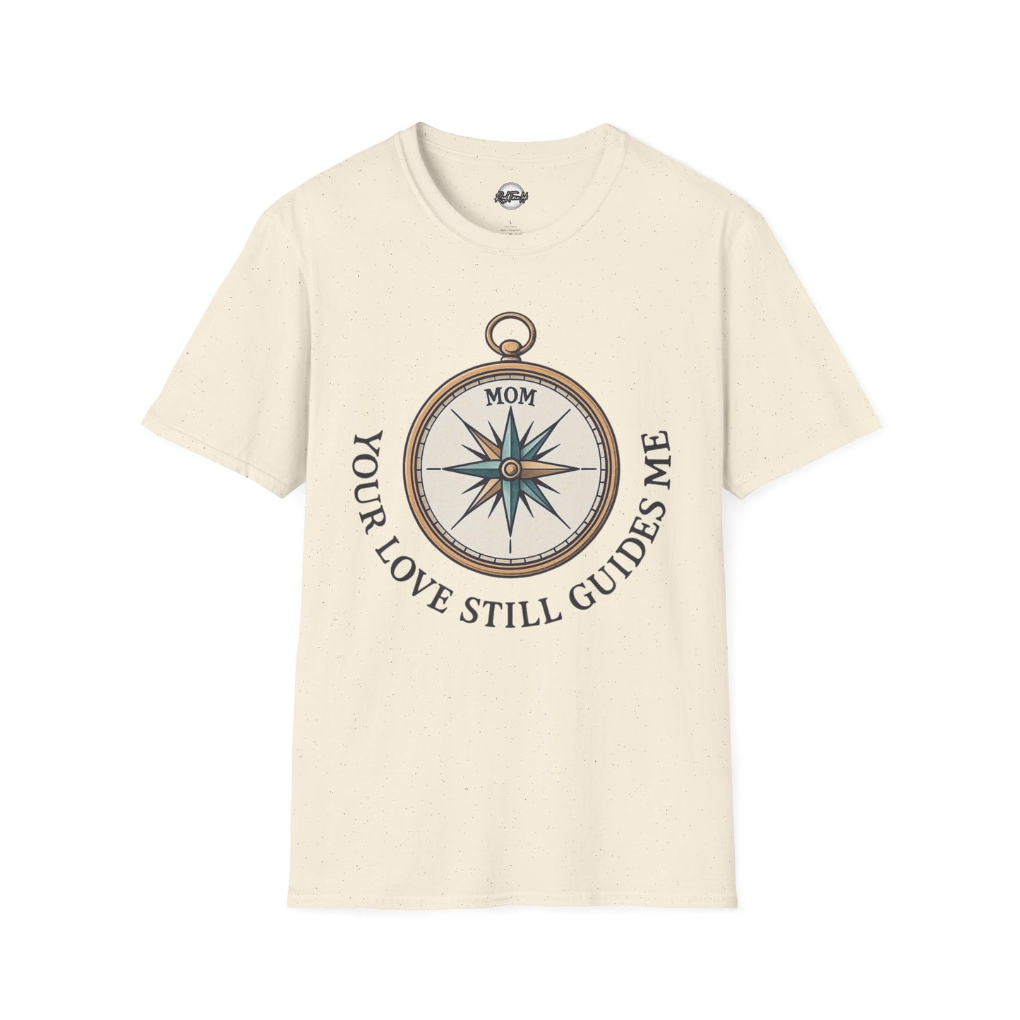 Mom Compass T-Shirt - Your Love Still Guides Me - Unisex Softstyle Tee