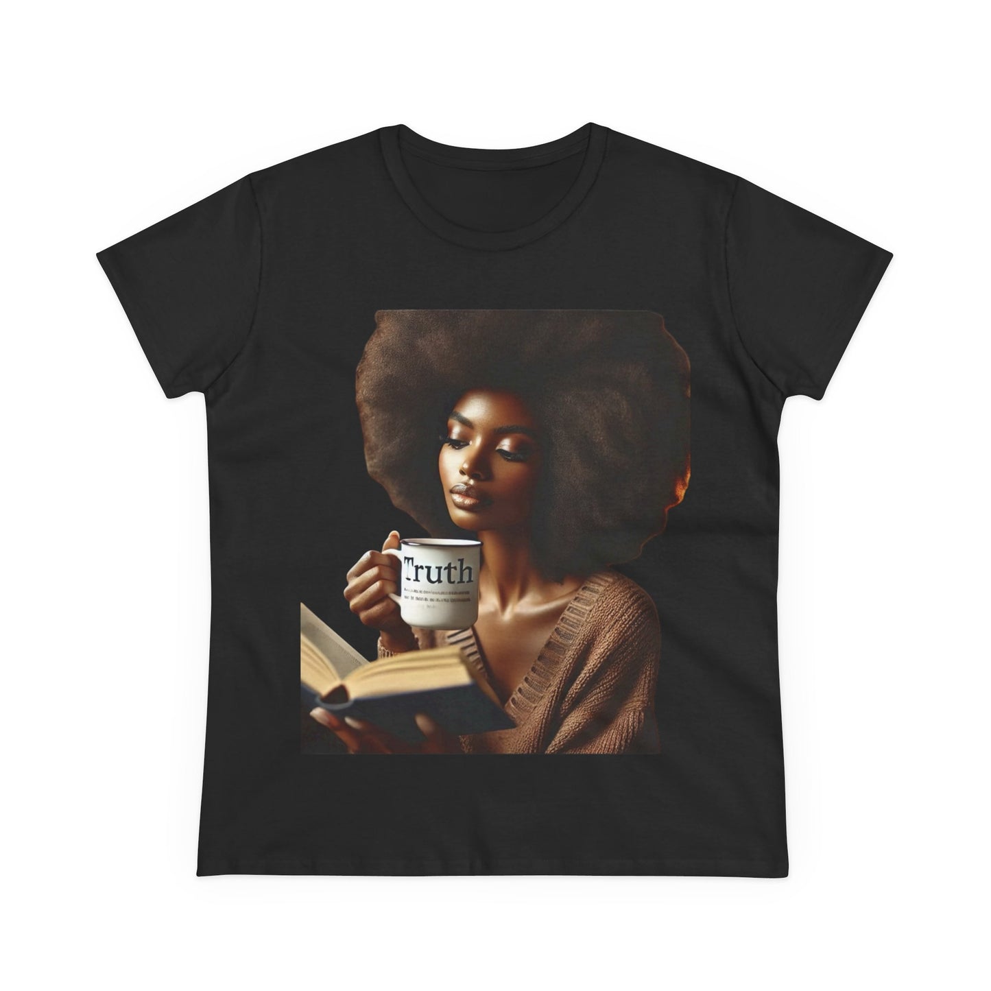 Inspirational Truth Cotton Tee for Women