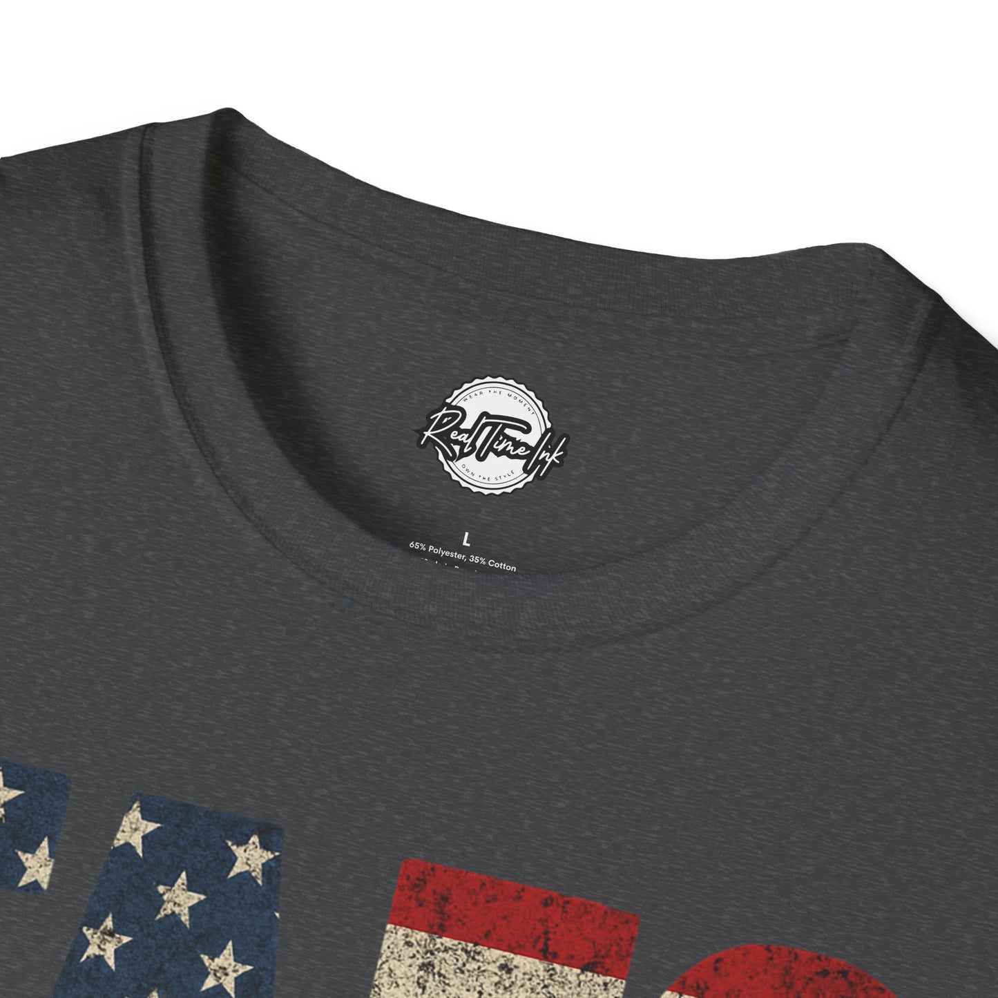 Patriotic FAFO Unisex Softstyle T-Shirt | USA Graphic Tee | Casual Wear, Gift for Holidays, Independence Day