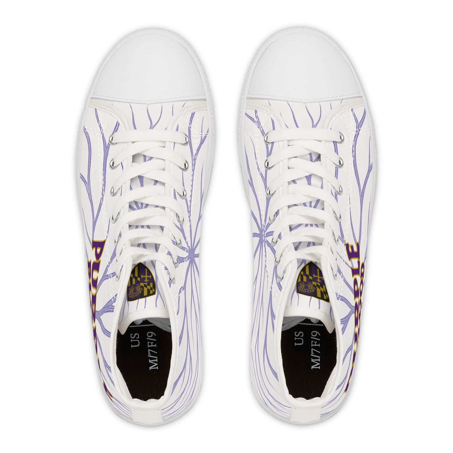 Sneakers Purple Blood Women's High Top
