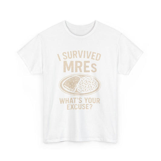 I Survived MREs Unisex Cotton Tee