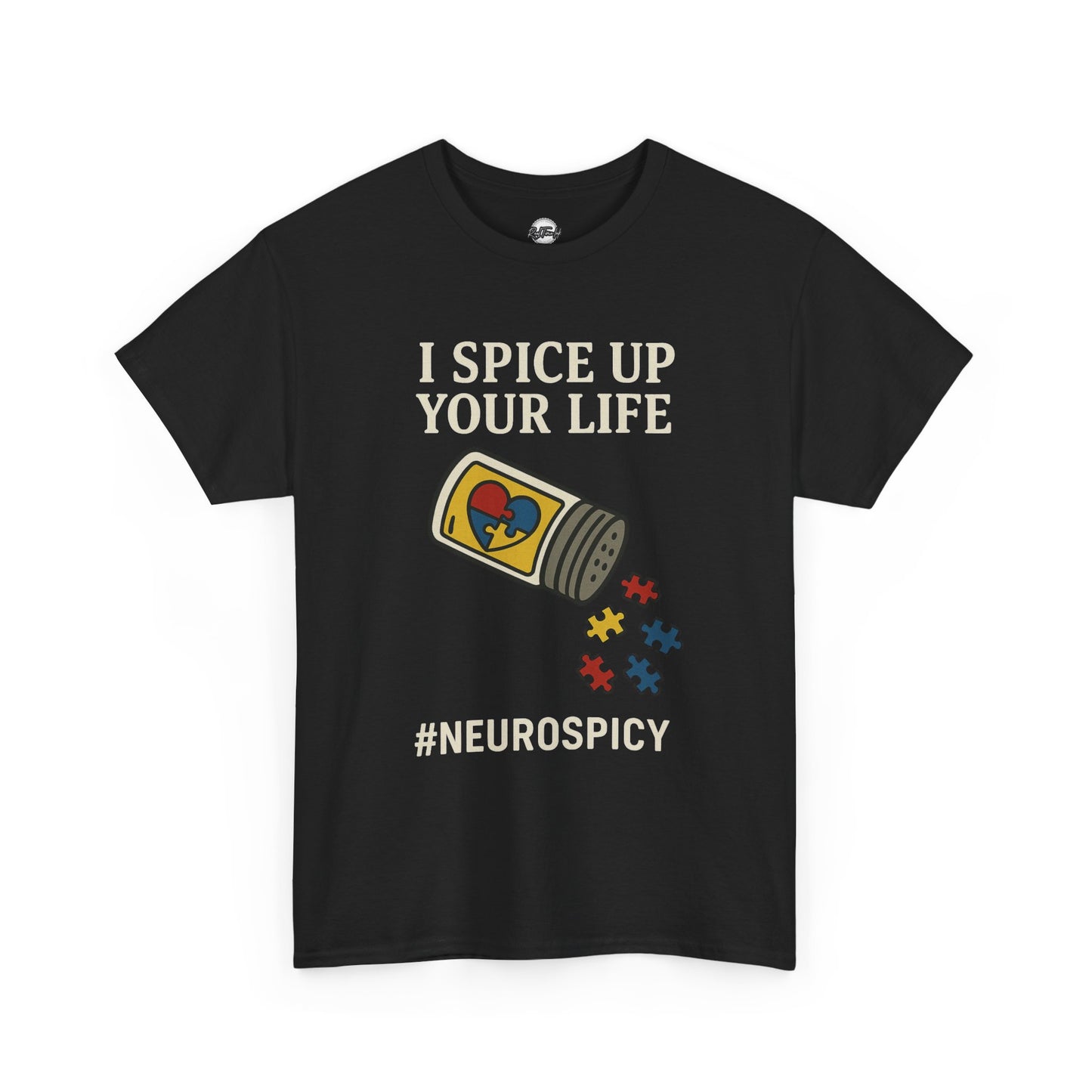Neurospicy Spice Up Your Life Unisex Heavy Cotton Tee