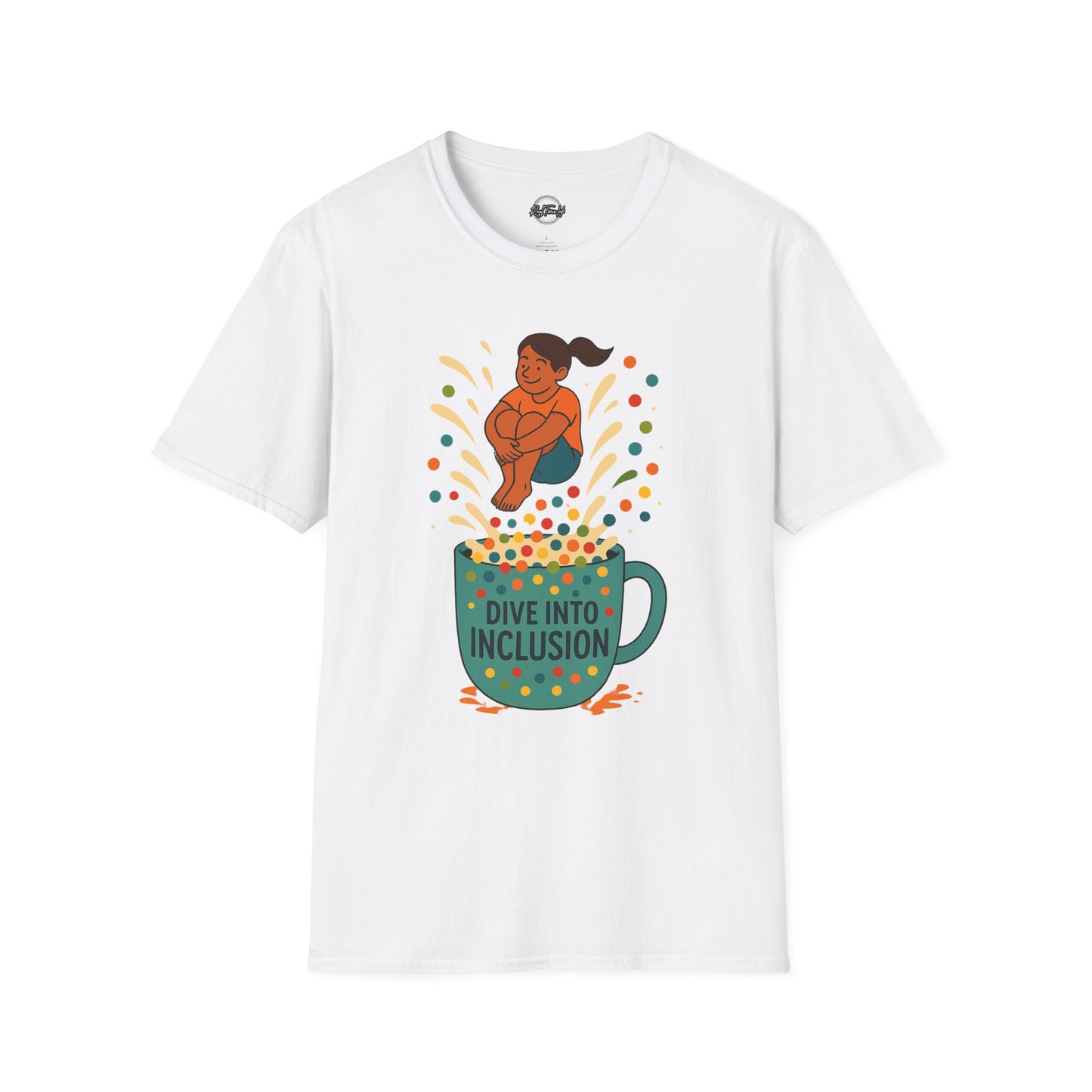 Inclusive Dive Into Inclusion T-Shirt for All Ages