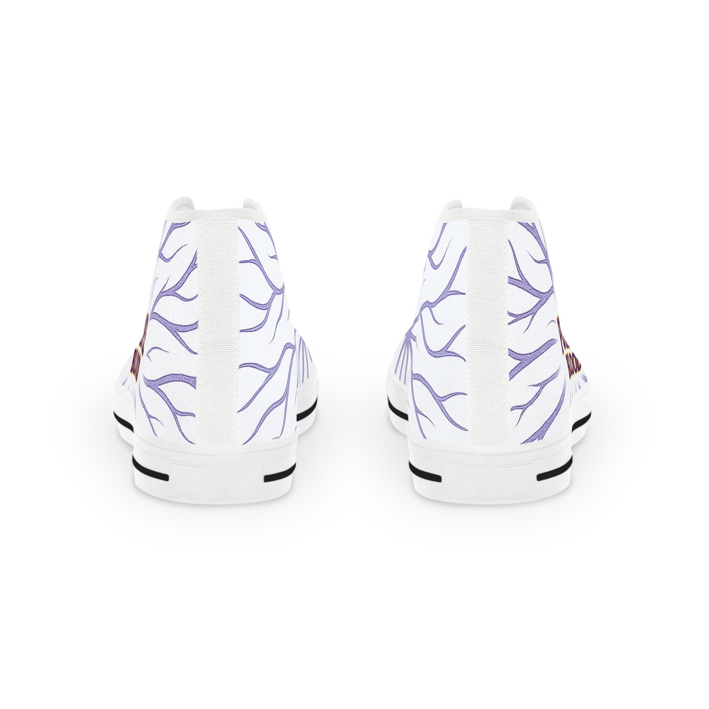 Sneakers Purple Blood Men's High Top