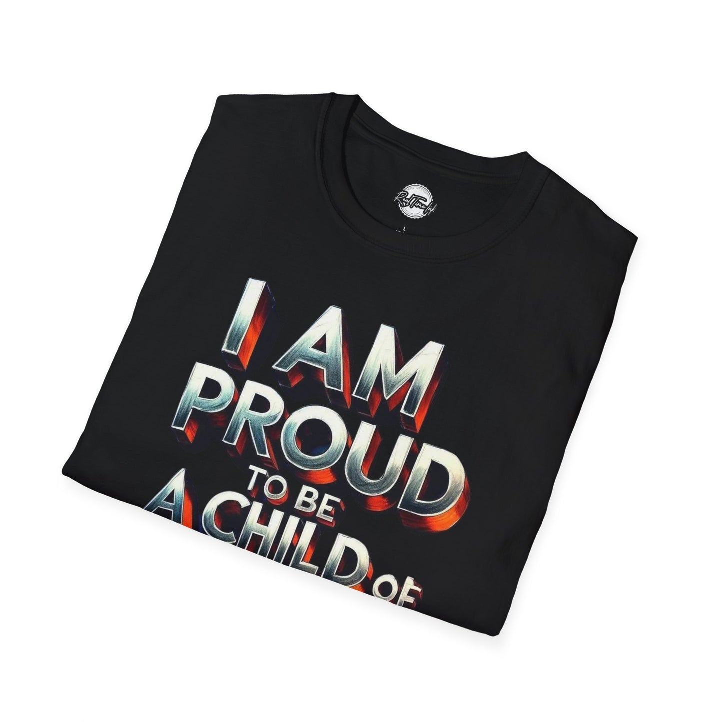 Proud Child of God T-Shirt, Faith-Based Casual Wear, Christian Gift, Unisex Tee, Spiritual Apparel