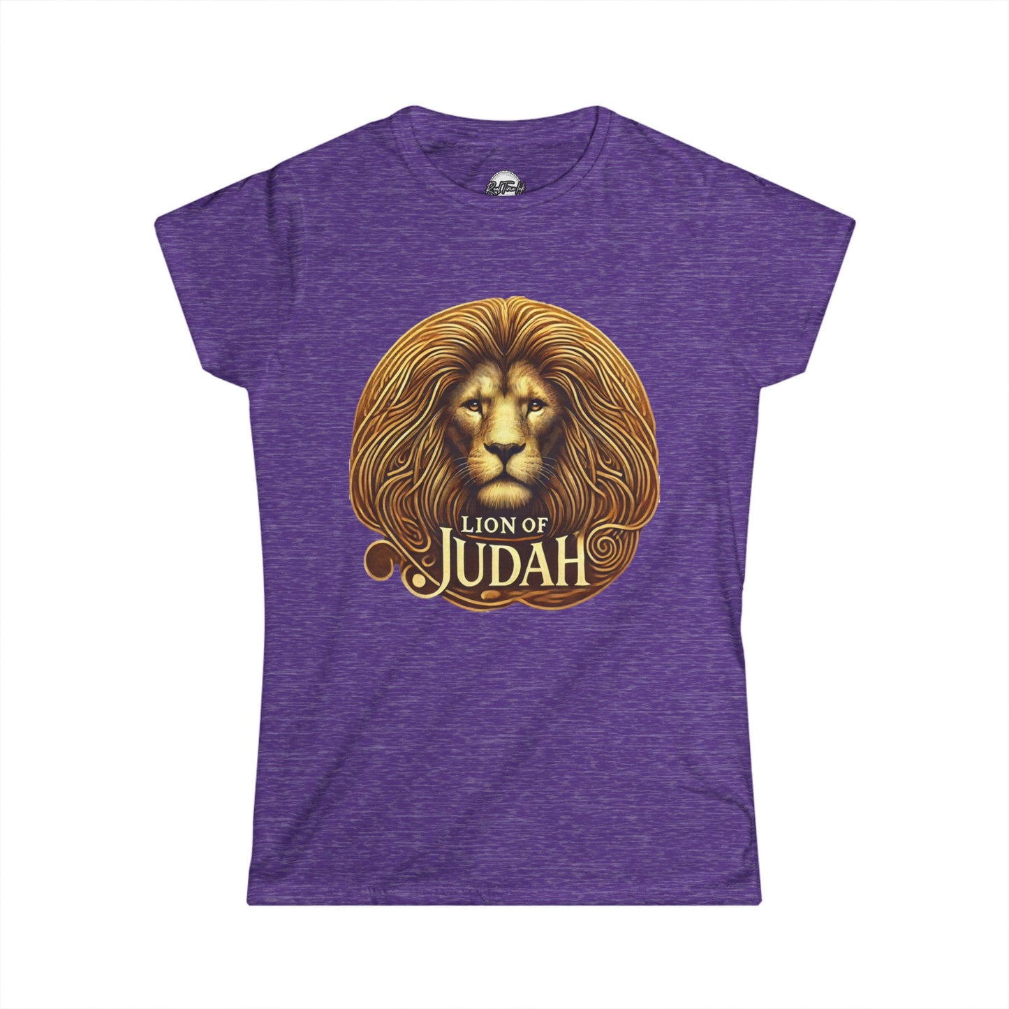 Lion of Judah Women's Softstyle Tee - Faith-Inspired Graphic T-Shirt