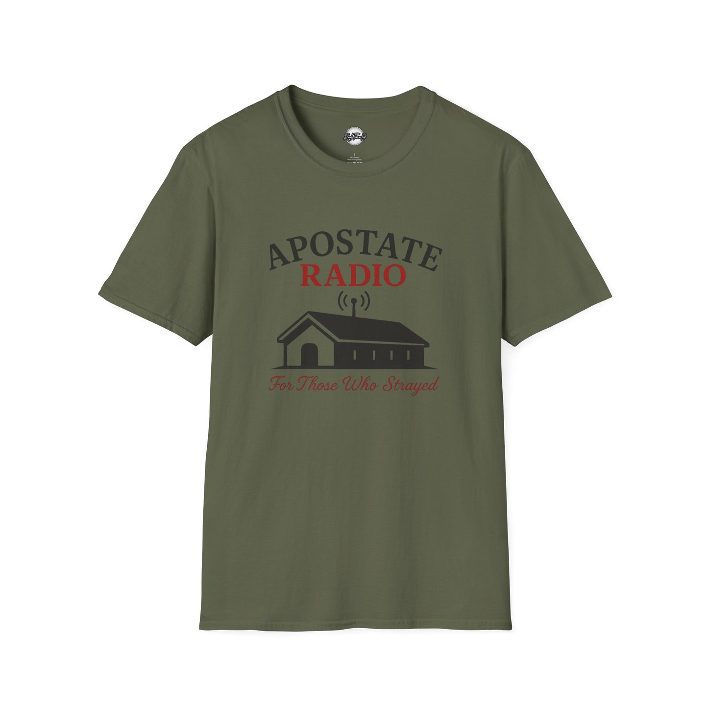 Apostate Radio Unisex Softstyle T-Shirt - For Those Who Strayed