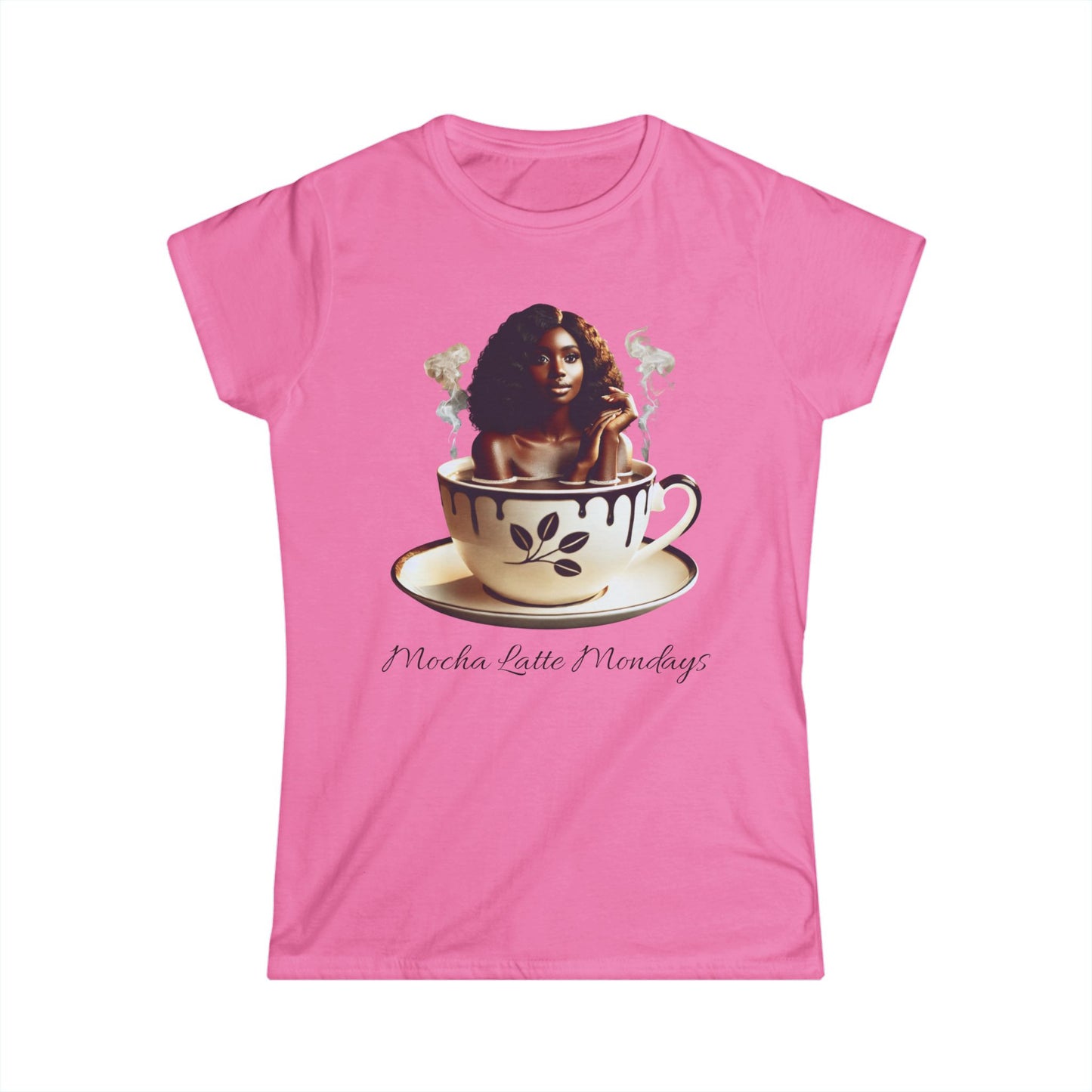 Women's Tee - Mocha Latte Mondays Stylish Coffee Lover Shirt