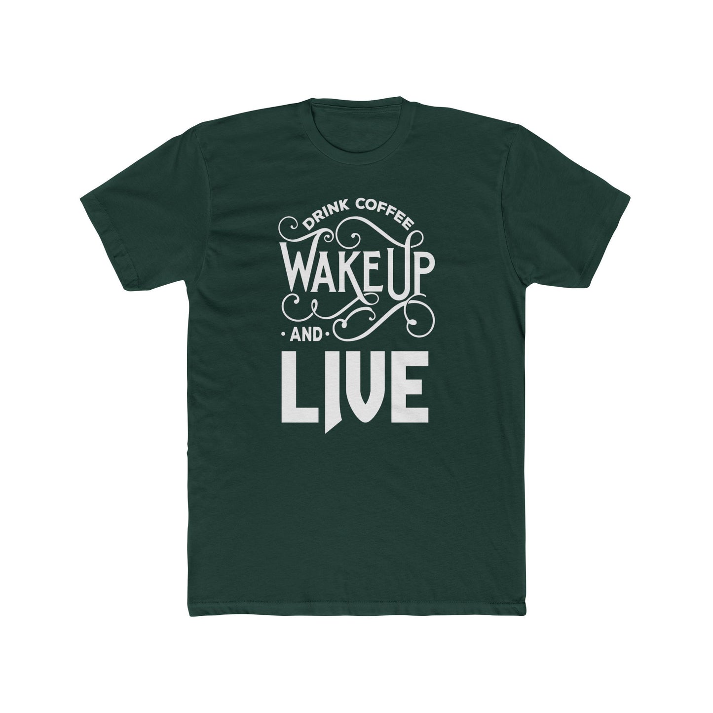Coffee Lover Tee - Unisex Cotton Crew