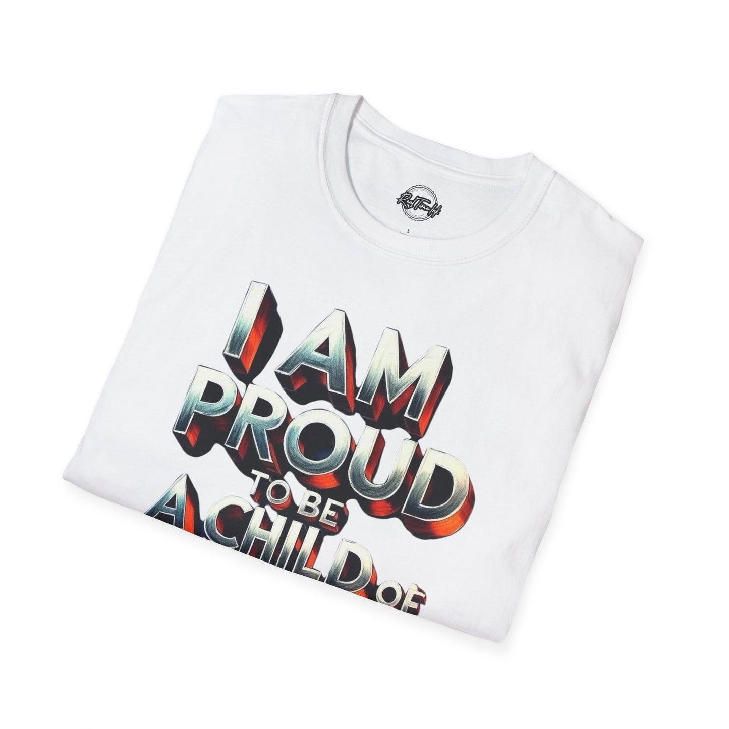 Proud Child of God T-Shirt, Faith-Based Casual Wear, Christian Gift, Unisex Tee, Spiritual Apparel