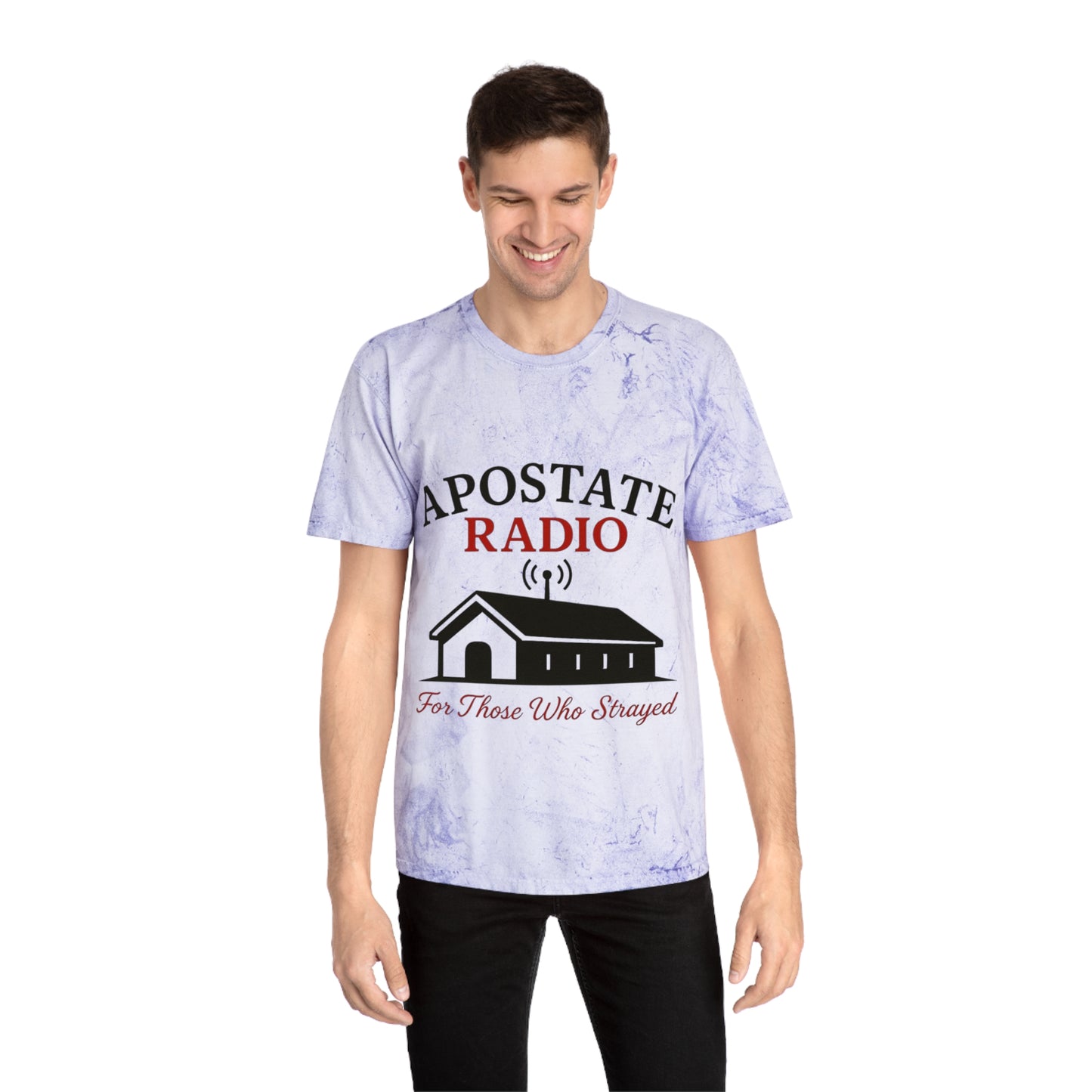 Apostate Radio Unisex Color Blast T-Shirt - For Those Who Stayed