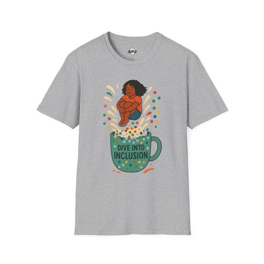 Dive Into Inclusion Unisex Softstyle T-Shirt