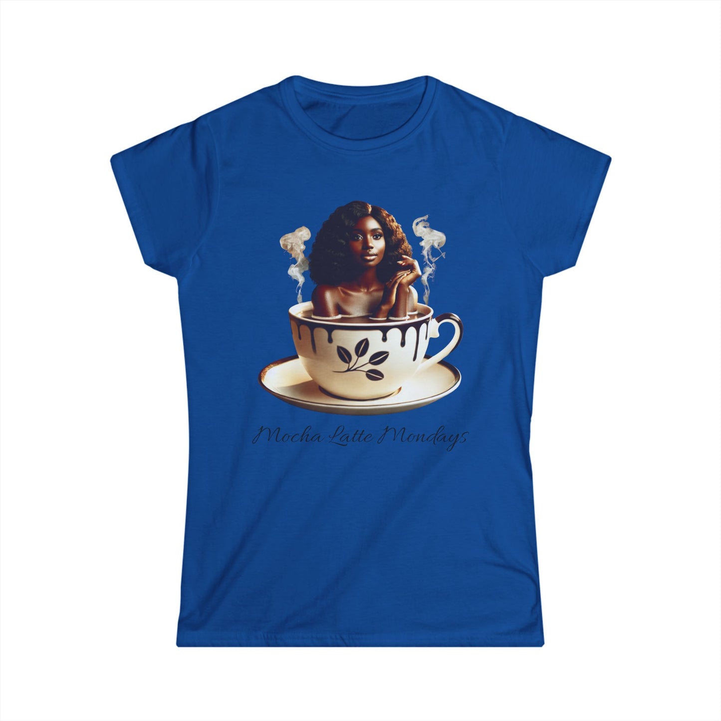 Women's Tee - Mocha Latte Mondays Stylish Coffee Lover Shirt