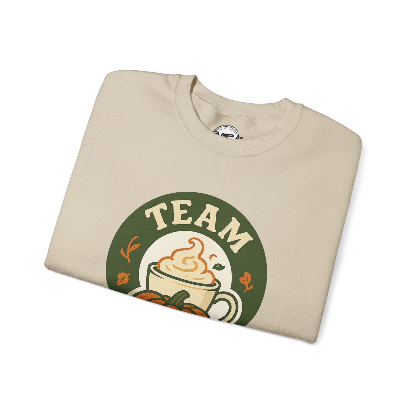 Crewneck Sweatshirt - Team Pumpkin Halloween Fall Design