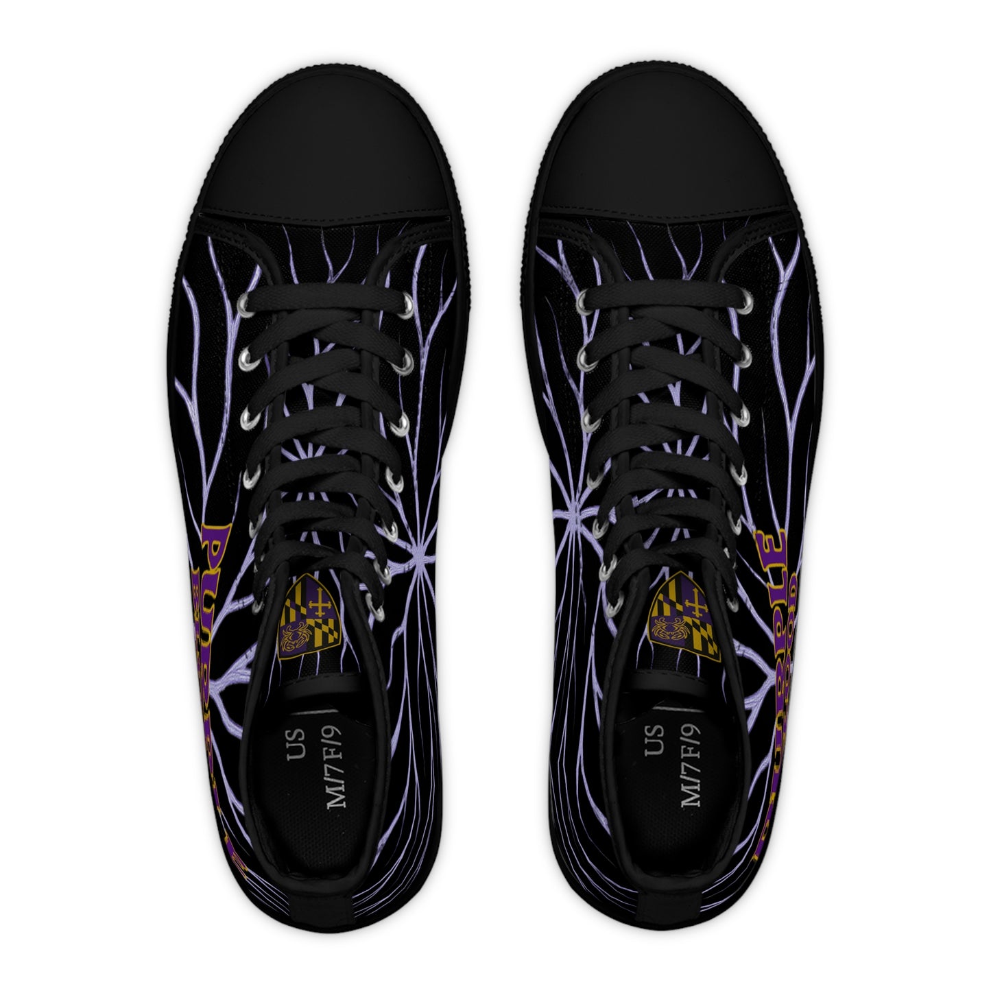 Copy of Sneakers Purple Blood Women's High Top