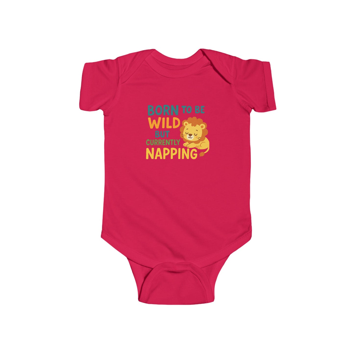 Born to Be Wild Infant Bodysuit - Adorable Baby Clothes for Nap Time