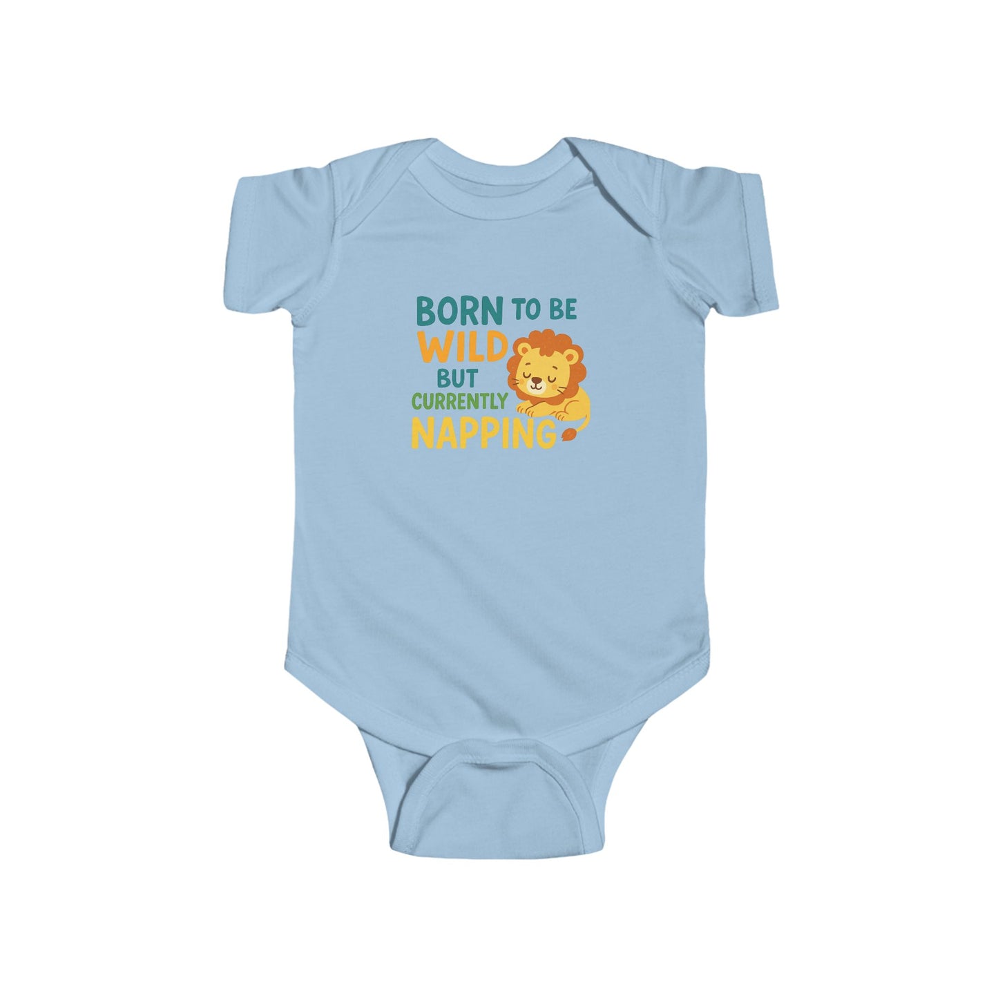 Born to Be Wild Infant Bodysuit - Adorable Baby Clothes for Nap Time