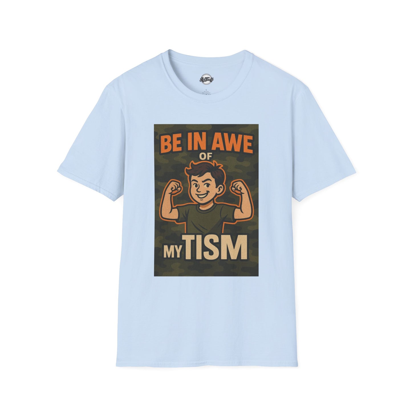 Be in Awe of My TISM Unisex Softstyle T-Shirt - Inspirational Graphic Tee for Kids and Adults