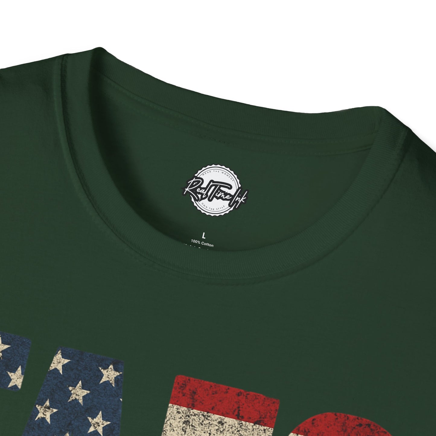 Patriotic FAFO Unisex Softstyle T-Shirt | USA Graphic Tee | Casual Wear, Gift for Holidays, Independence Day