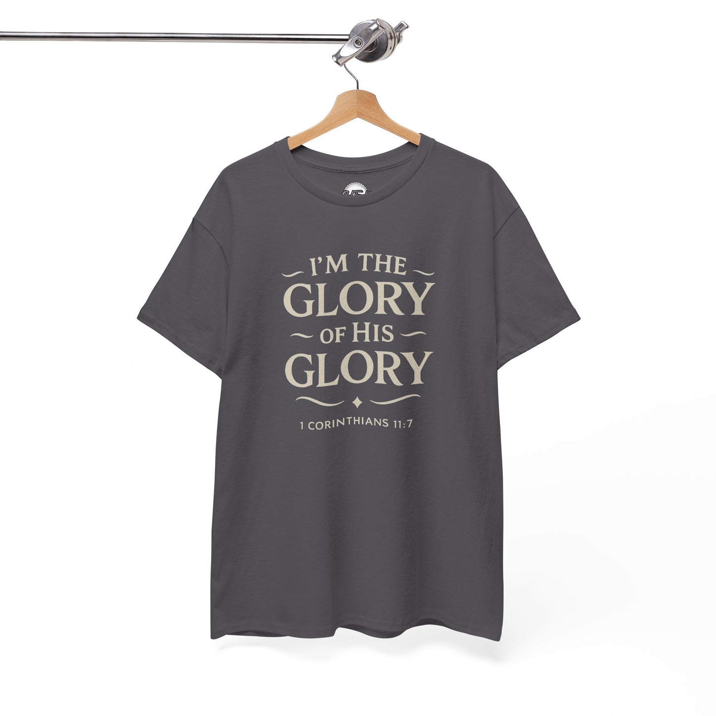 Faith-Inspired Heavy Cotton Tee, Inspirational Shirt, Christian Apparel, Gift for Believers, Spiritual Motivation Tee