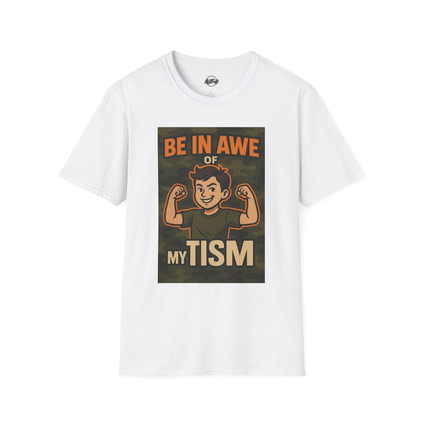 Be in Awe of My TISM Unisex Softstyle T-Shirt - Inspirational Graphic Tee for Kids and Adults