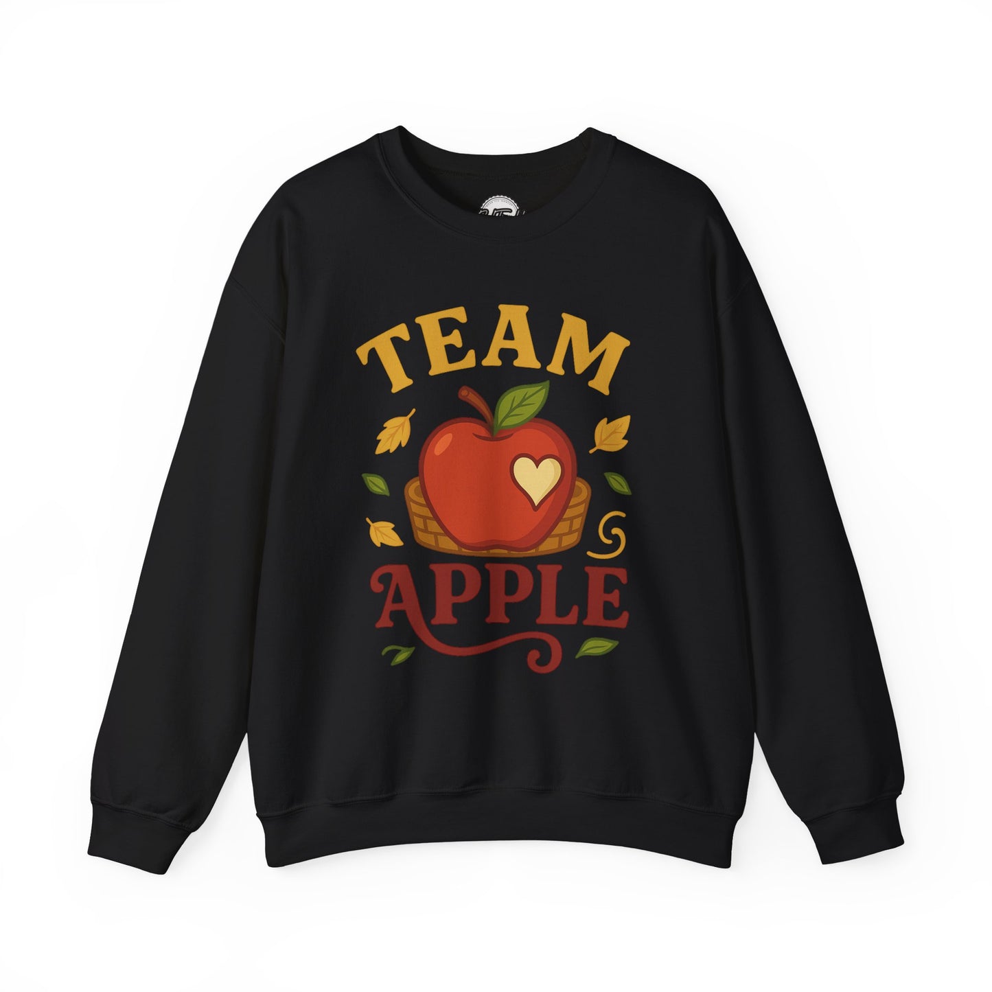 Team Apple Sweatshirt, Cozy Fall Fashion, Perfect for Apple Picking, Cute Gift for Teachers, Unisex Crewneck, Autumn Vibes, Fall Apparel