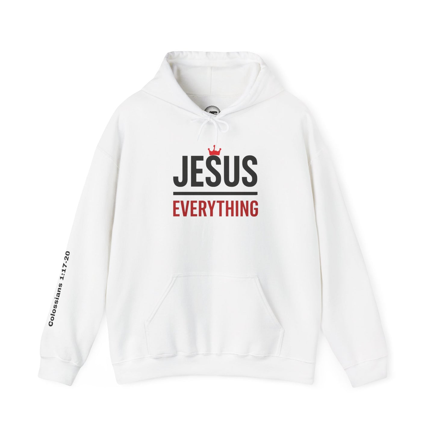 Religious Hoodie - Jesus Over Everything Design