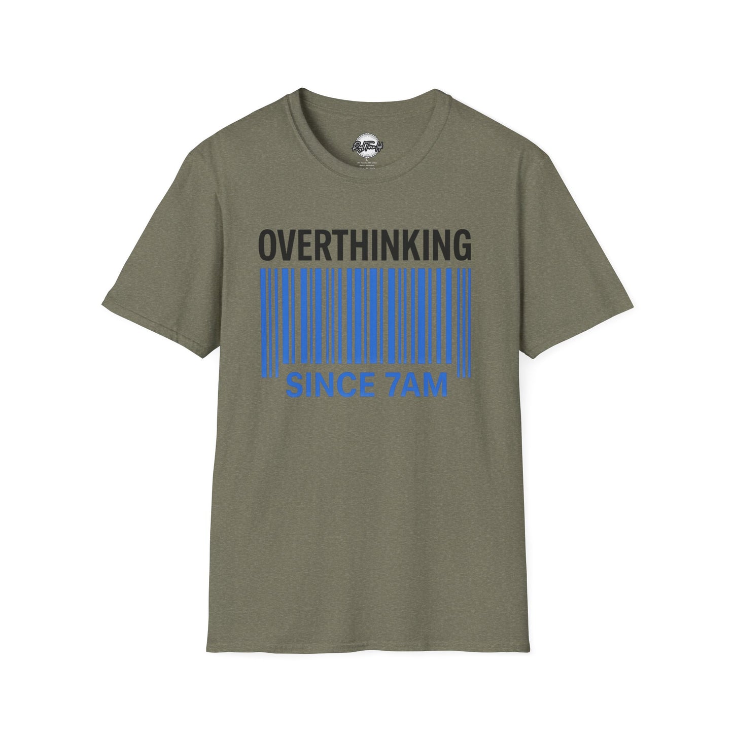 Unisex Overthinking T-Shirt, Humorous Tee, Perfect Gift for Mental Health Awareness, Casual Wear, Funny Graphic Shirt