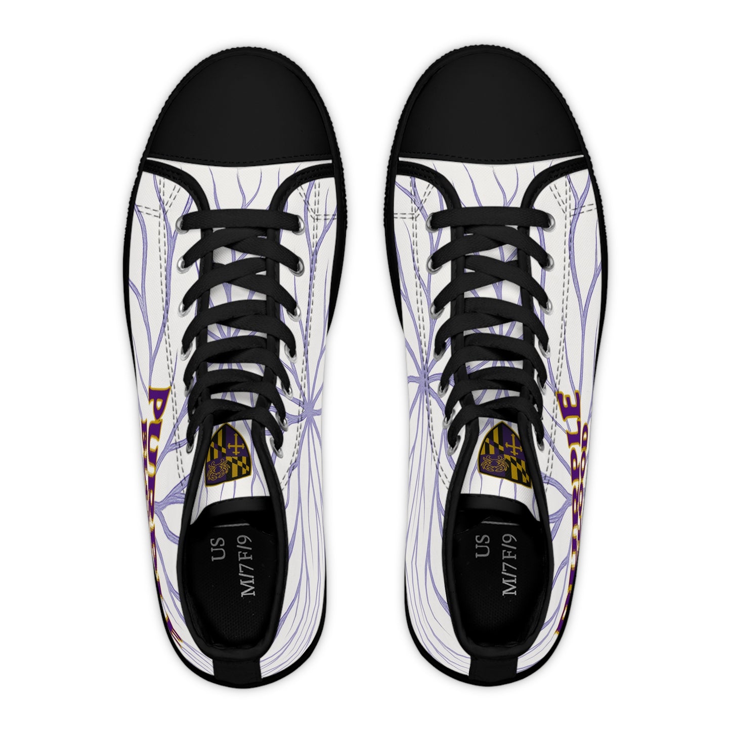 Sneakers Purple Blood Women's High Top
