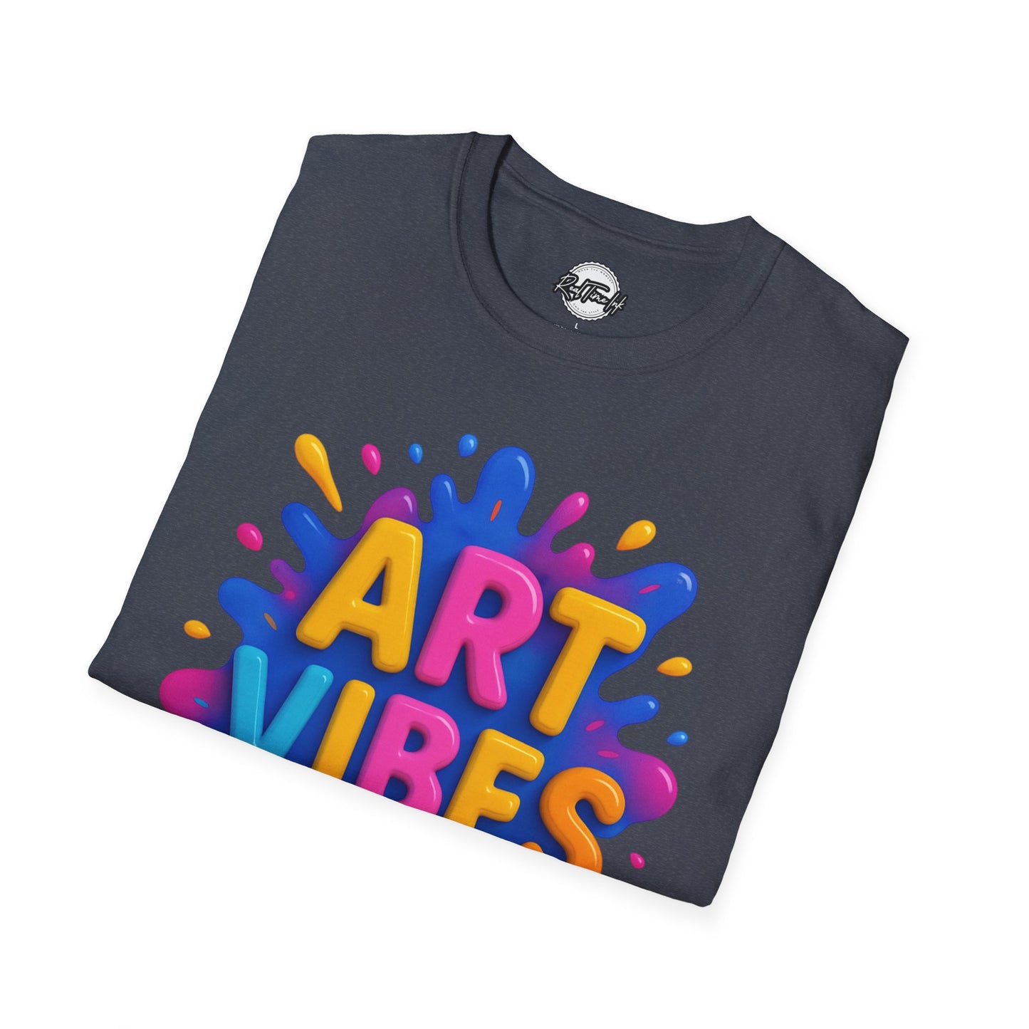 Colorful Art Vibes Unisex T-Shirt, Artistic Tee, Trendy Graphic Shirt, Creative Apparel, Gift for Artists, Summer Fashion