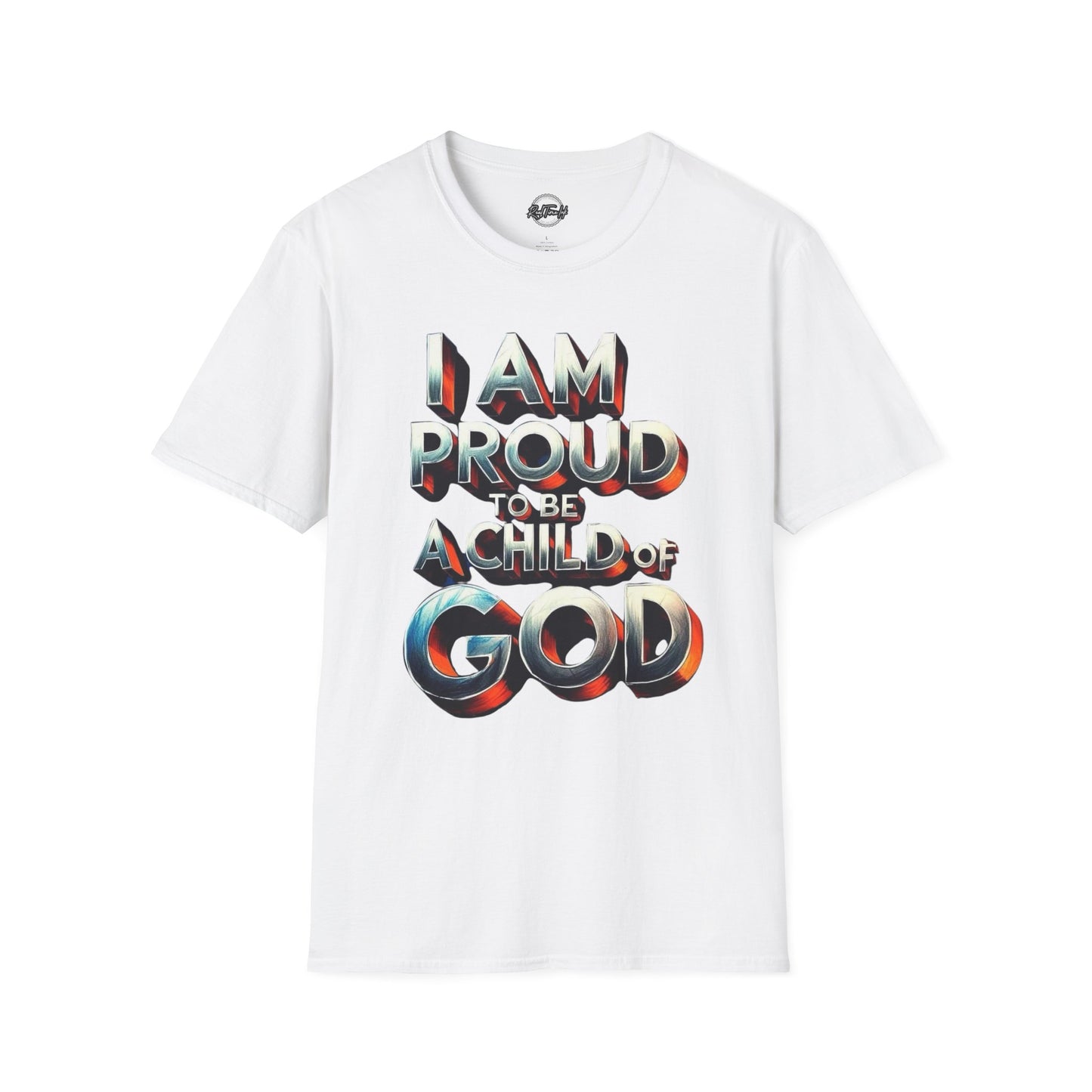 Proud Child of God T-Shirt, Faith-Based Casual Wear, Christian Gift, Unisex Tee, Spiritual Apparel