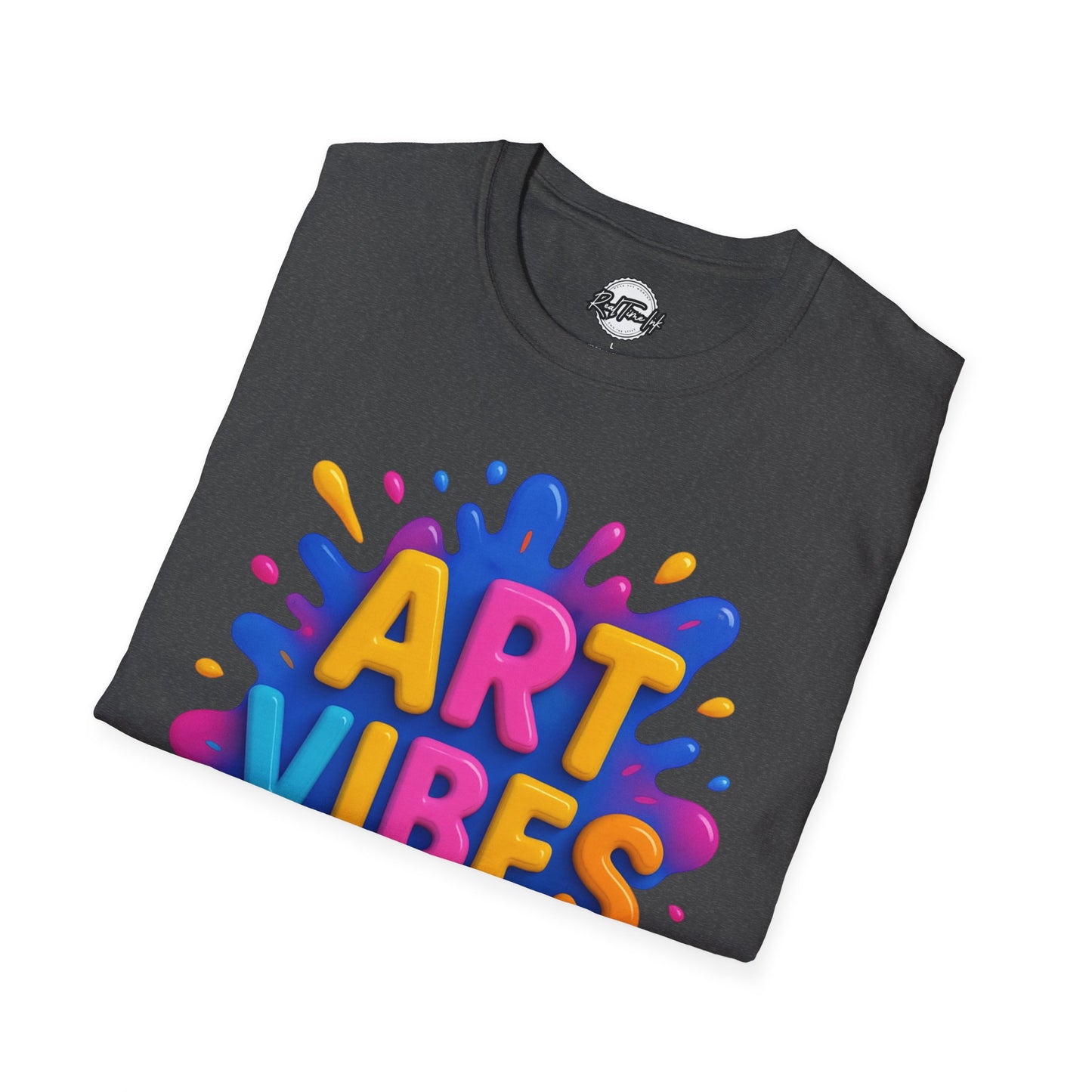 Colorful Art Vibes Unisex T-Shirt, Artistic Tee, Trendy Graphic Shirt, Creative Apparel, Gift for Artists, Summer Fashion