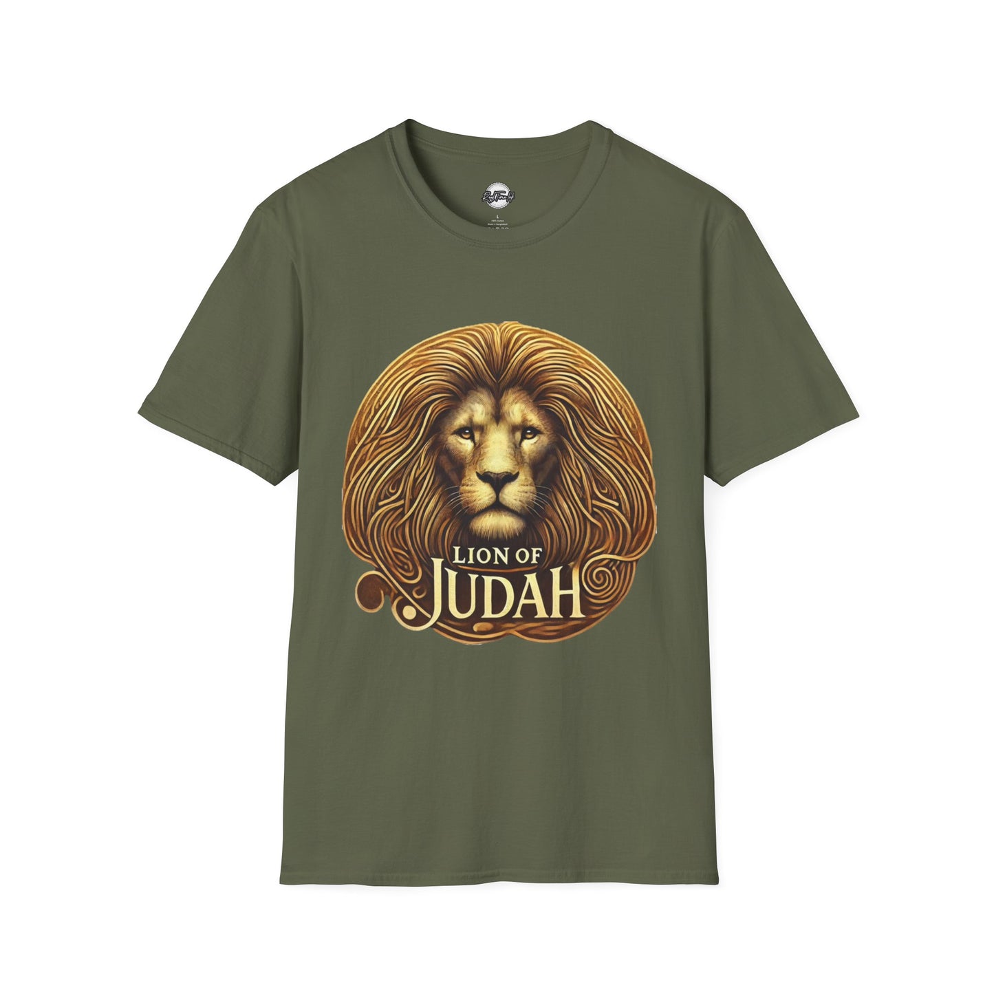 Lion of Judah Unisex Softstyle T-Shirt - Spiritual and Inspirational Apparel